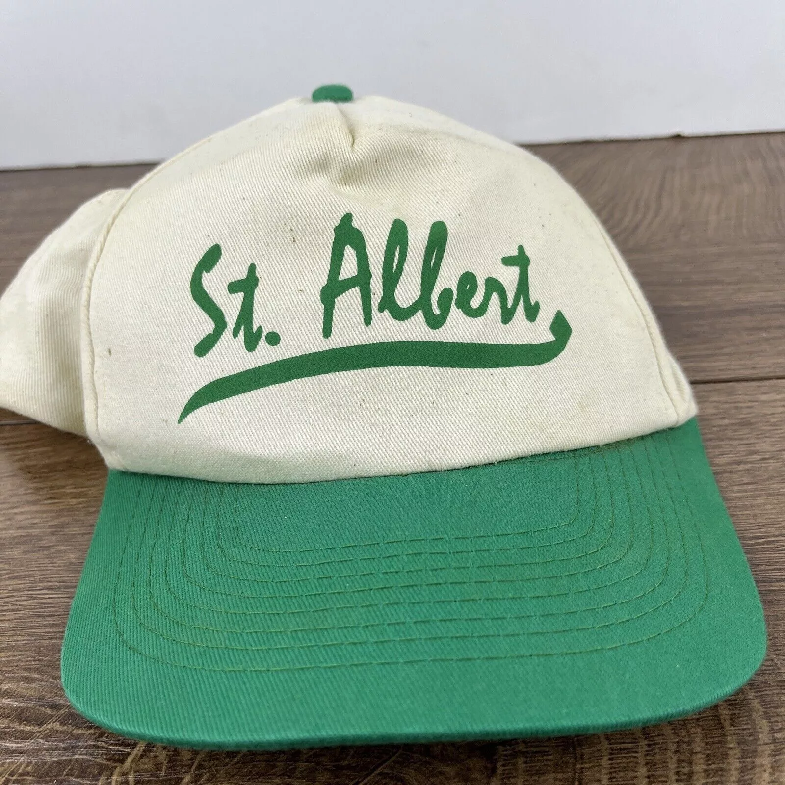 Other Hats Other St Albert Hat Saint Albert White Hat Adjustable Snapback Adu