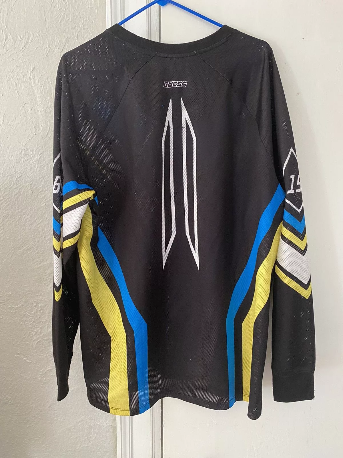 Guess Jerseys Guess motocross jersey Black