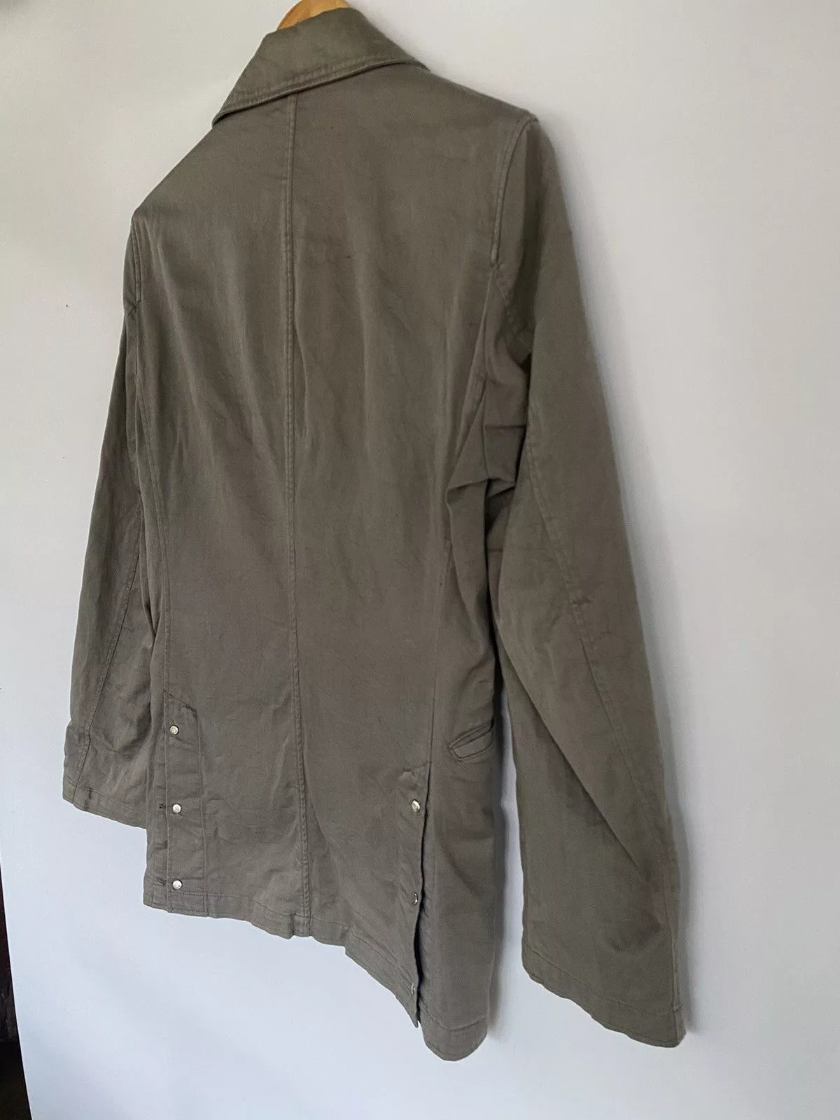 CABANE de ZUCCa Jackets CABANE de ZUCCa Cabana De Zucca Ladies Button up Jacket Gray