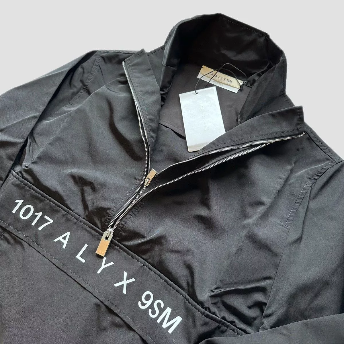 1017 ALYX 9SM Light Jackets 1017 ALYX 9SM Track Windbreaker Black