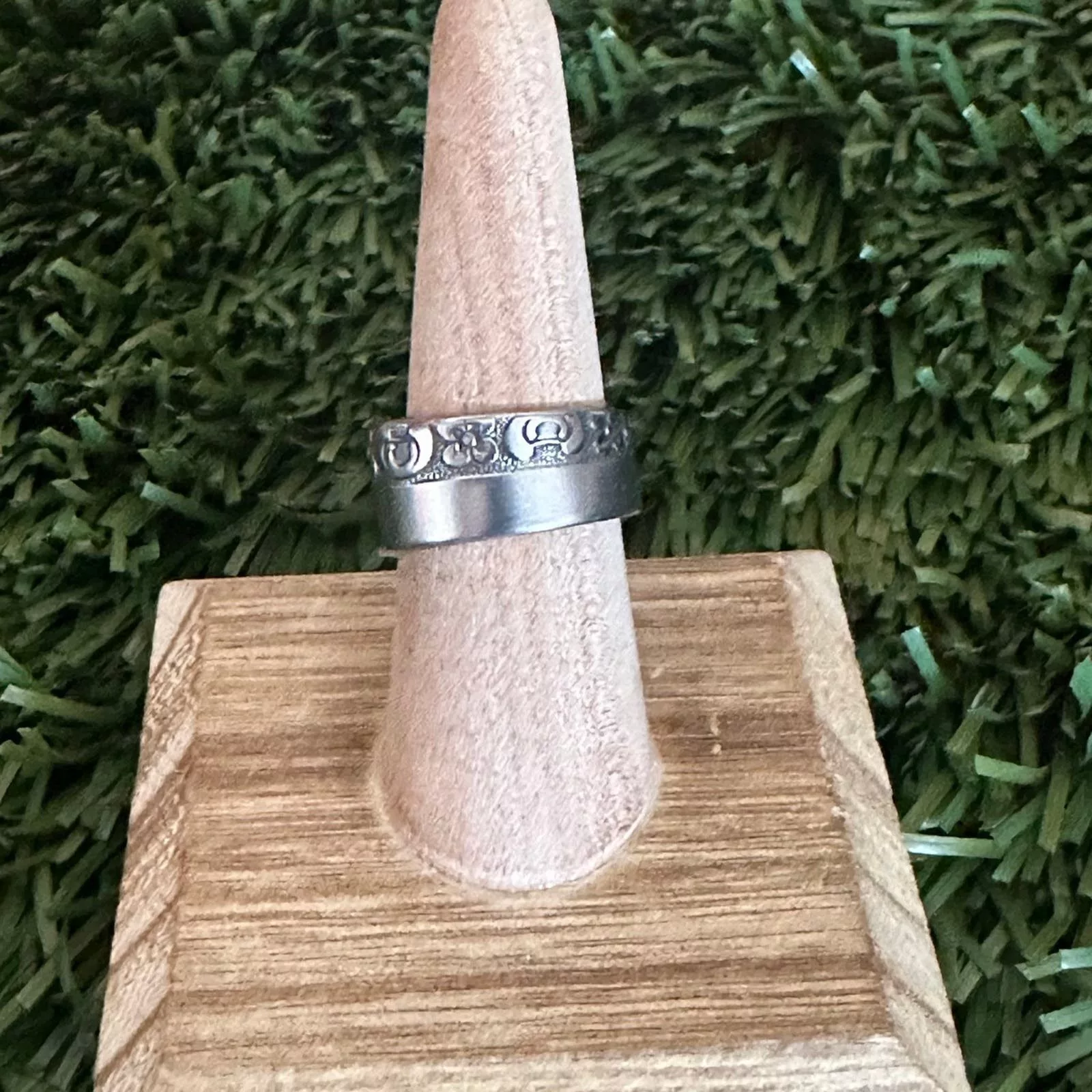 Handmade Rings Handmade Ring size 8 Silver