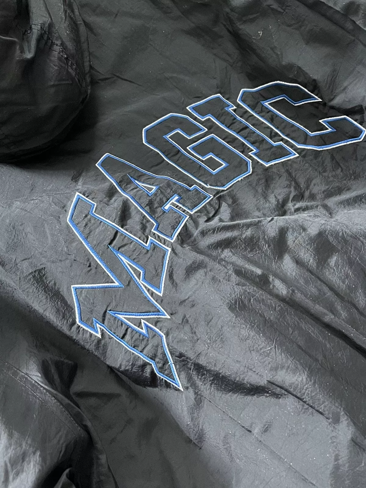 Logo 7 Heavy Coats Logo 7 × NBA × Vintage Orlando Magic Logo 7 Jacket Black
