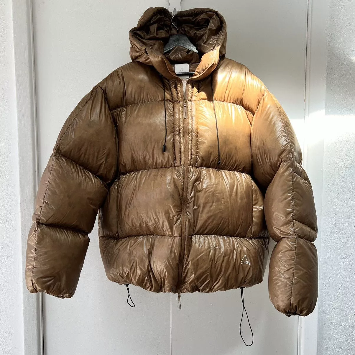 ROA Heavy Coats ROA Hiking Down Puffer Jacket Brown