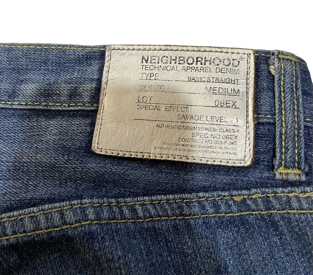 Neighborhood Denim NEIGHBORHOOD BASIC DENIM Blue