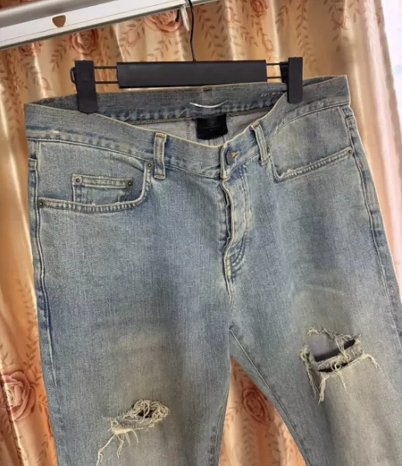 Saint Laurent Paris Denim Saint Laurent Paris 14ss Light Blue Jeans 32