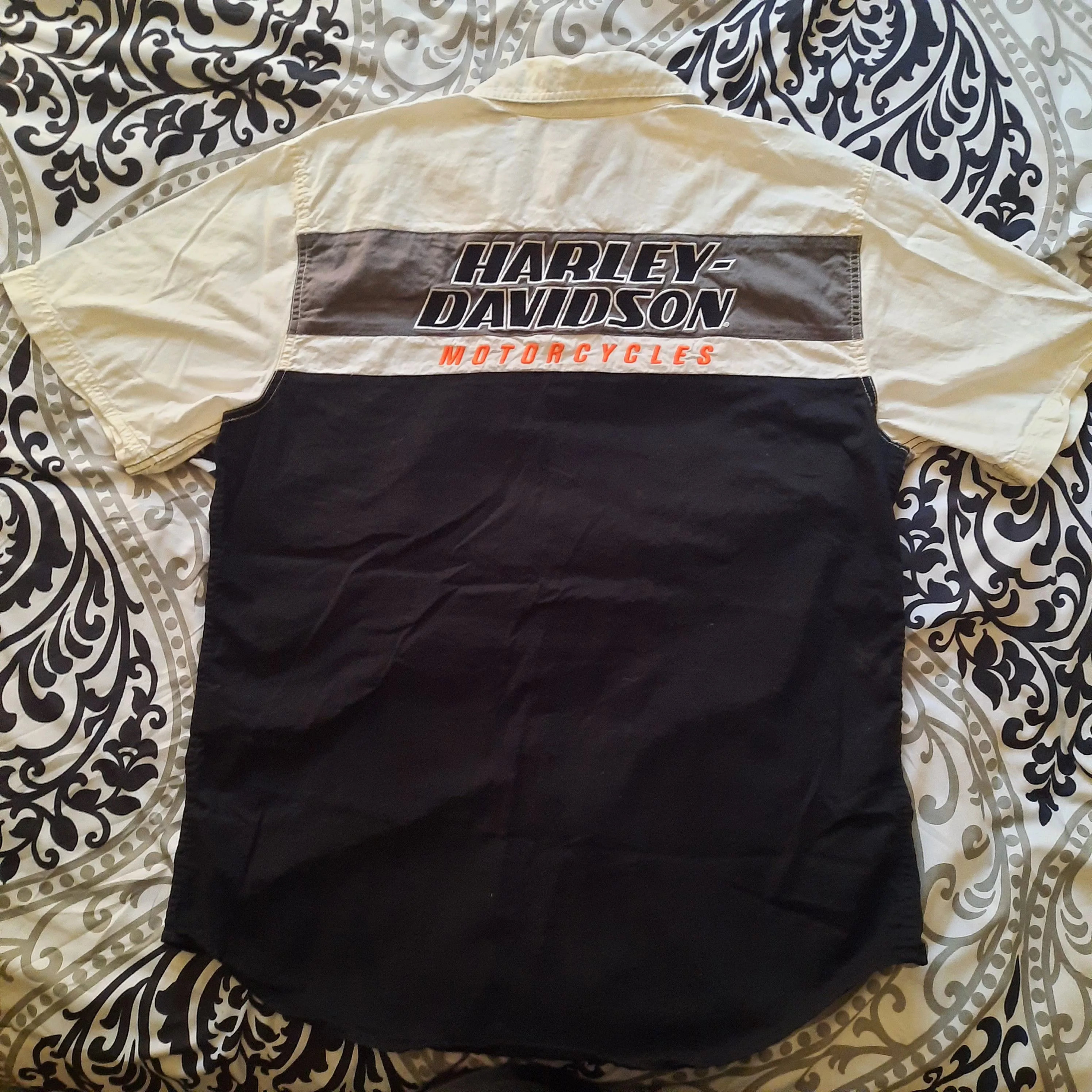 Harley Davidson Shirts Button Ups Harley Davidson racing button up shirt Multi