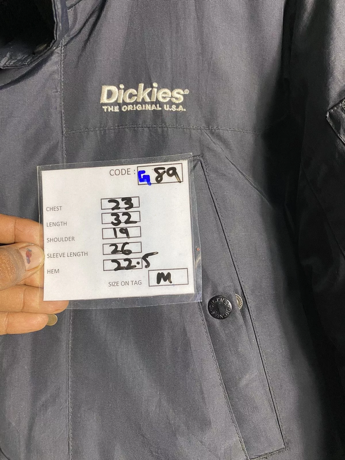 Dickies Light Jackets Dickies × Japanese Brand DICKIES PUFFER DOWN JACKET Black Streetwear