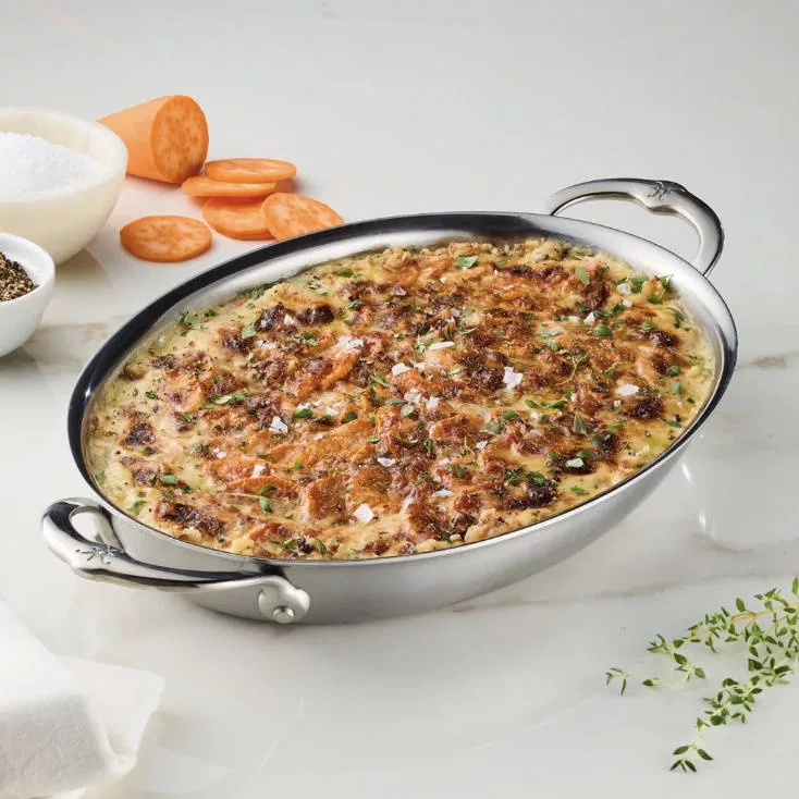 Oval Au Gratin - Medium