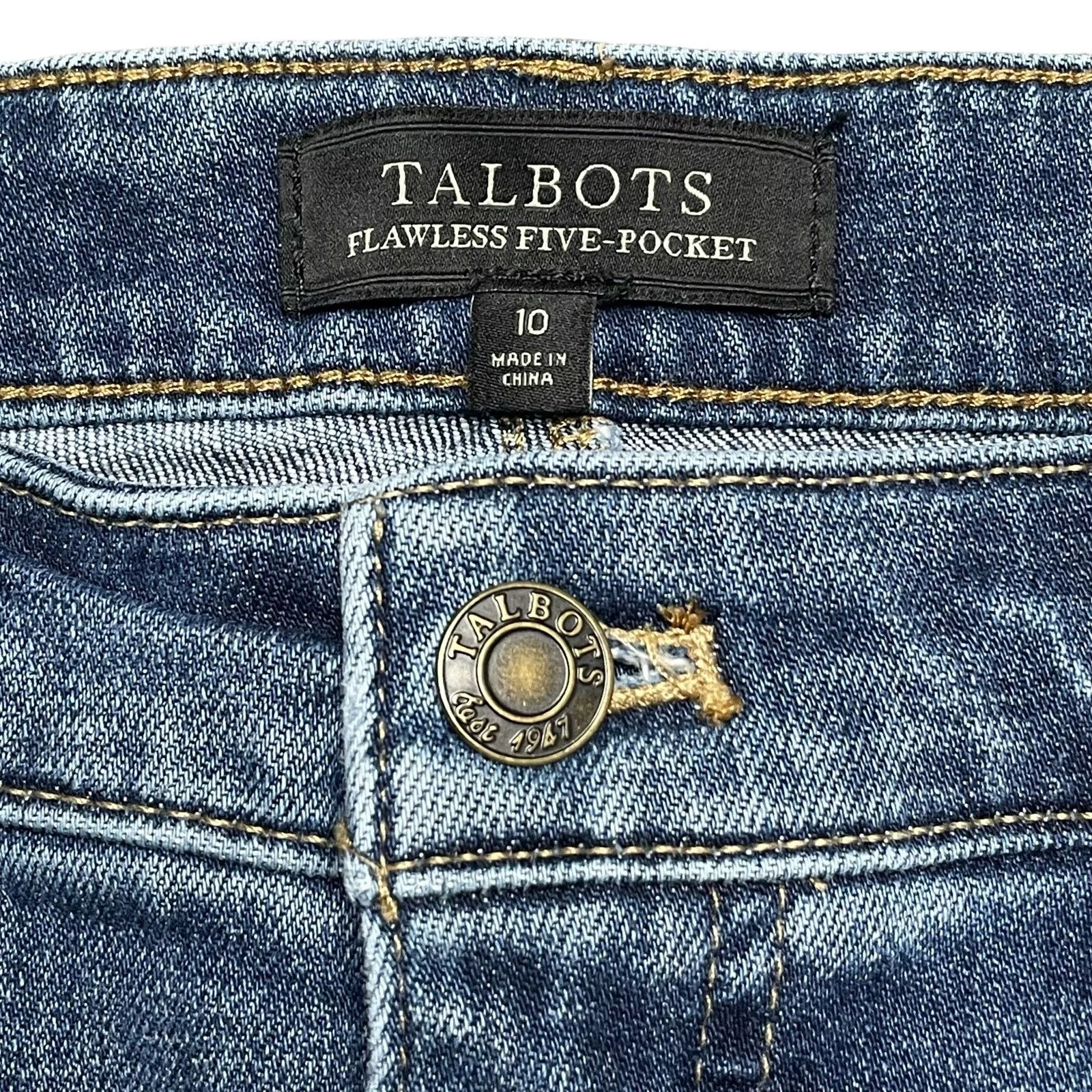 Other Jeans Other NWOT Talbots Flawless Jeans Blue