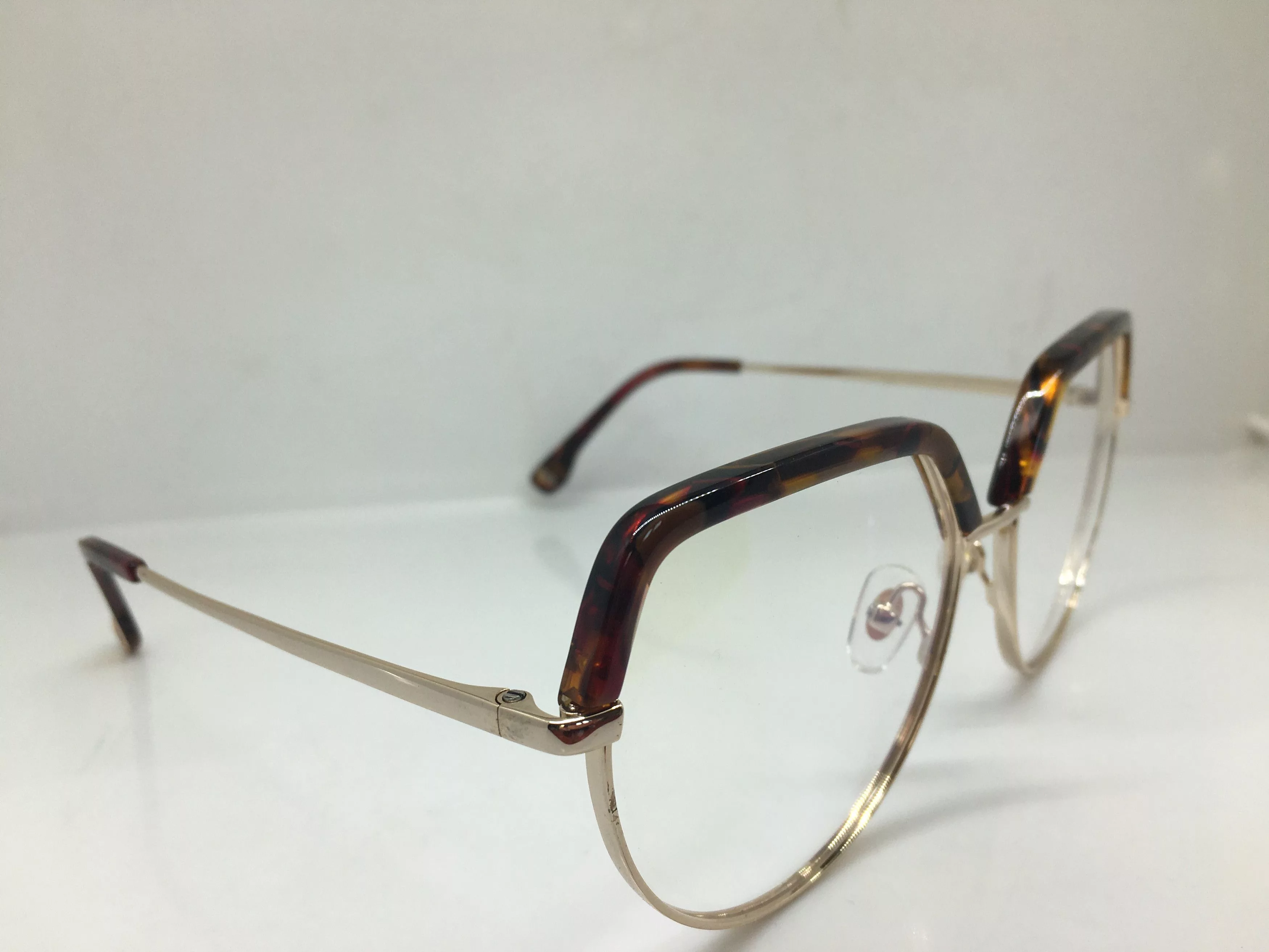 Other Glasses Other Tortoise Gold Cateye Eyeglasses Frame Multi