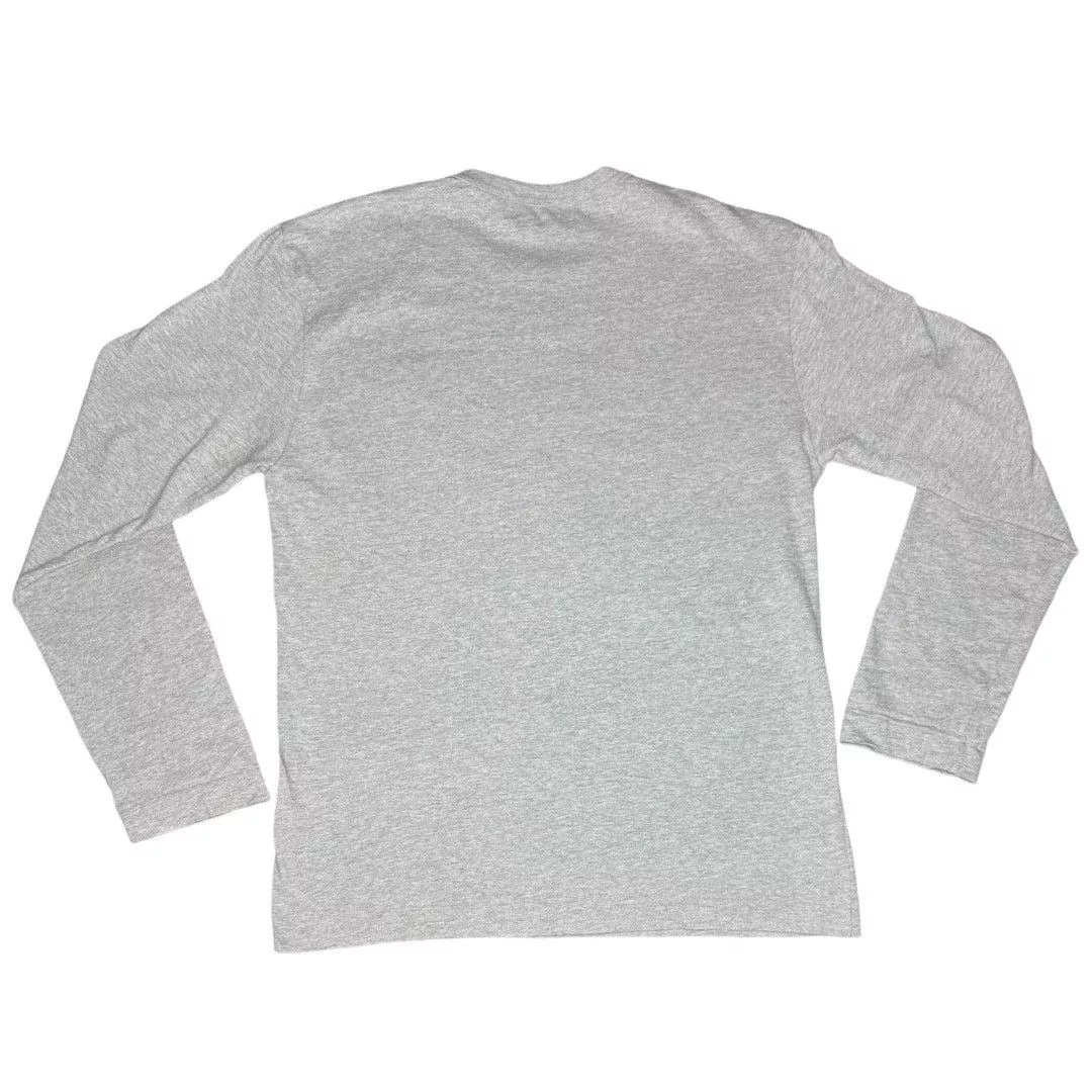 Comme des Garcons PLAY Short Sleeve T Shirts Comme des Garcons PLAY CDG Comme des Garçons Play Heart Long Sleeve Tee Gray