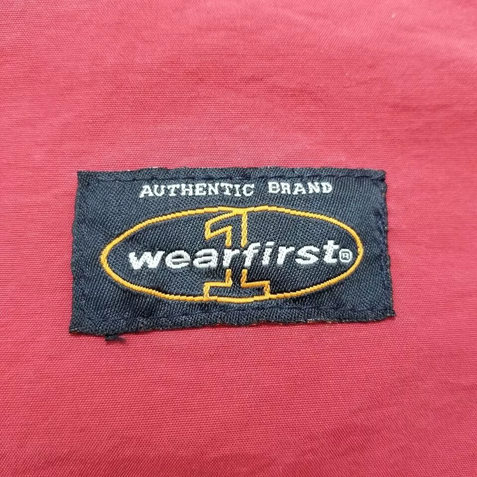 Other Bombers Other Wearfirst Jacket Mens XL Red Full Zip Pockets