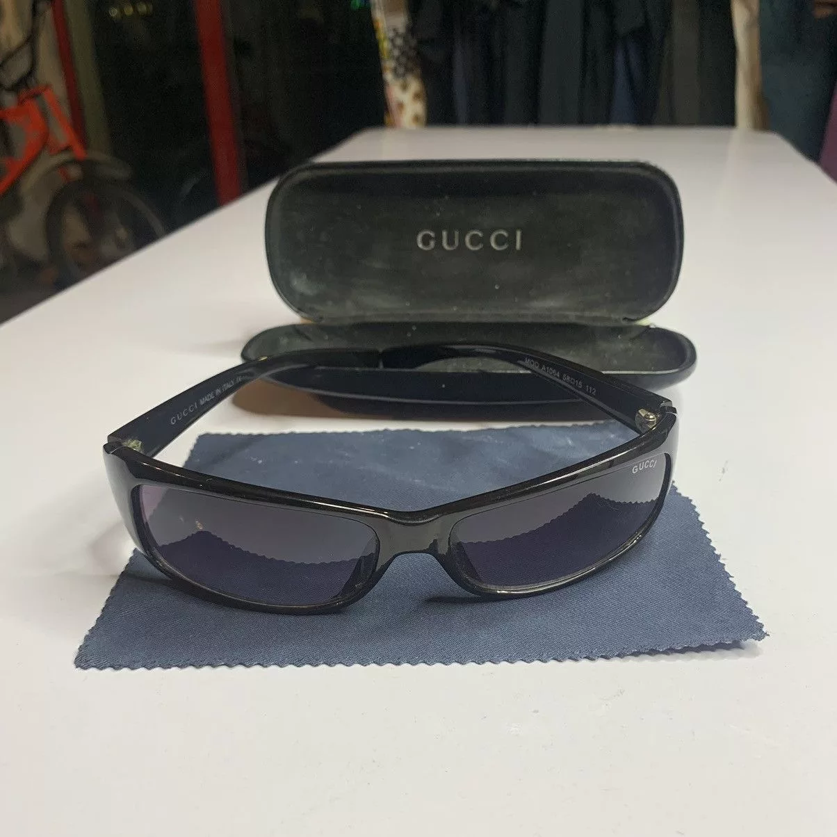 Vintage Gucci Sunglasses Black
