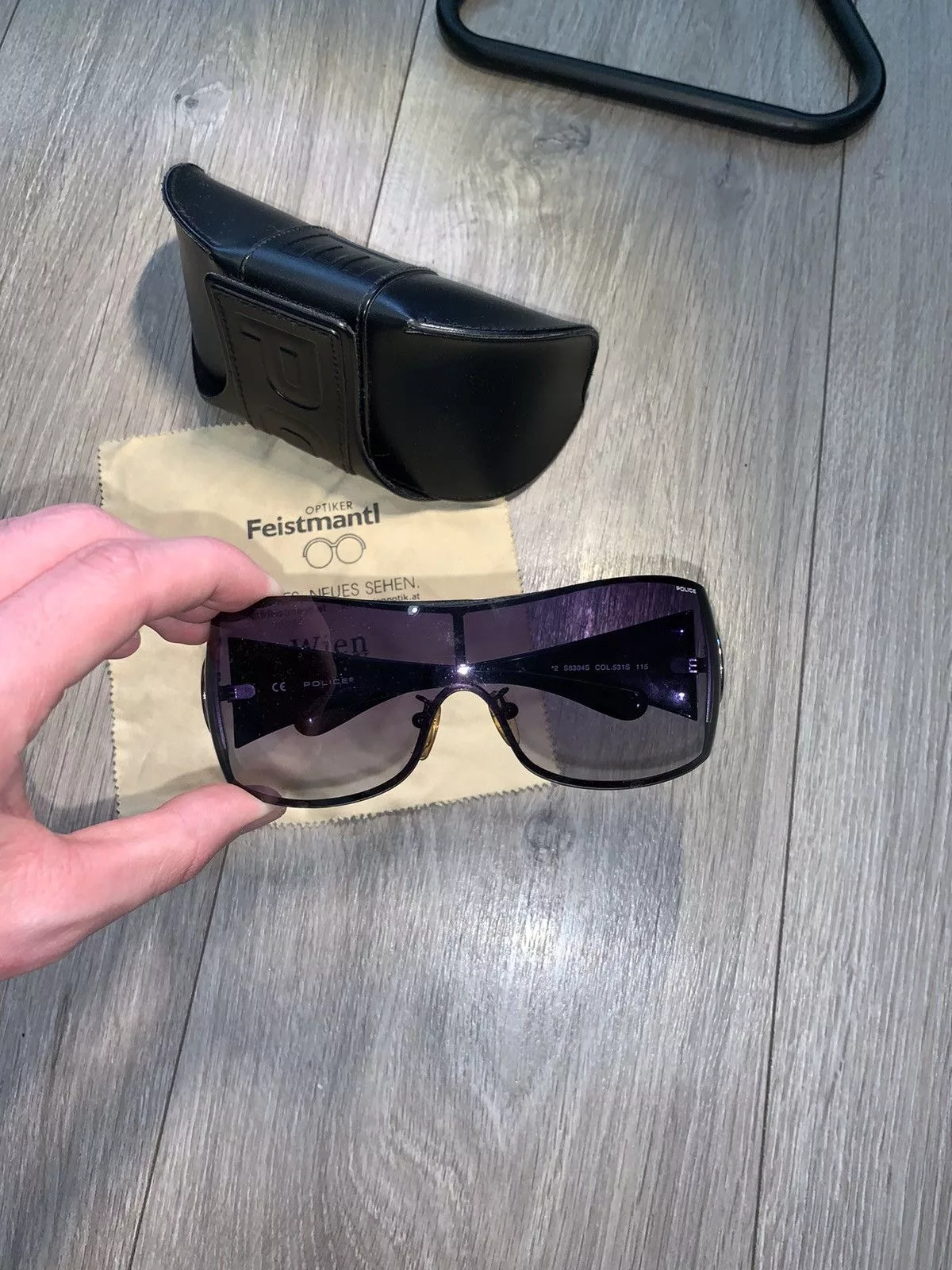 Other Glasses Police Purple