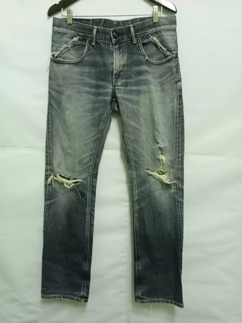 Lee Denim Lee × Vintage Distressed vintage lee riders very rare Blue
