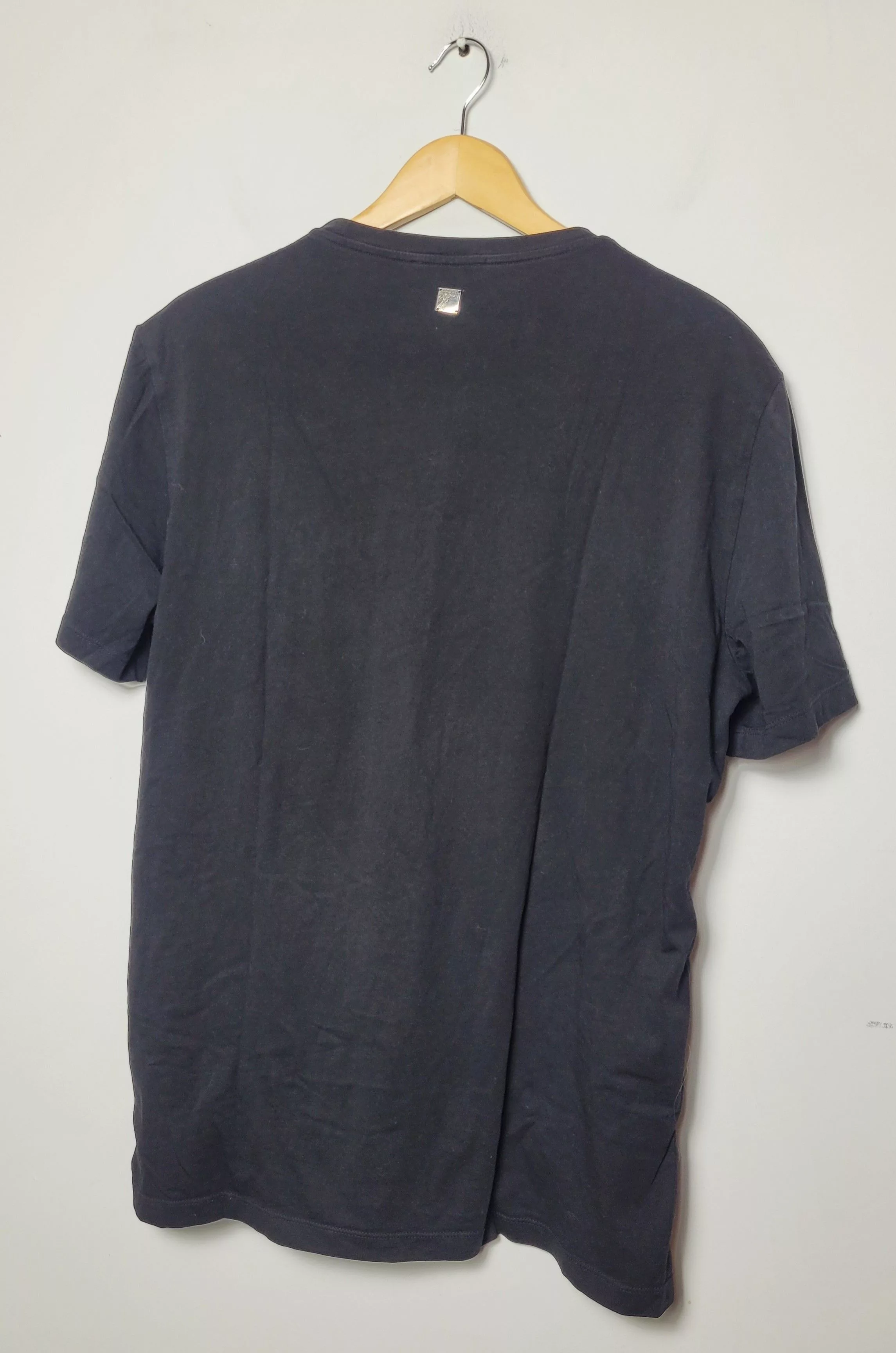 Versace Short Sleeve T Shirts Versace lace t-shirt Black