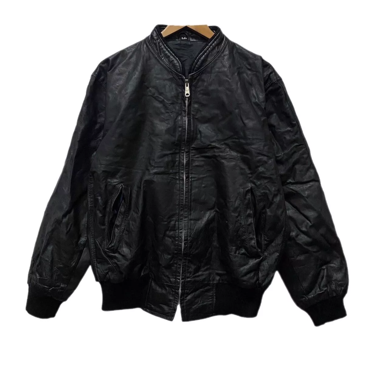 Leather Leather Jackets Leather × Vintage Vintage Leather Jacket Black