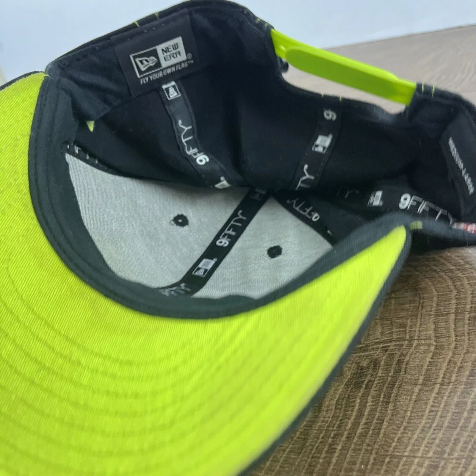 New Era Hats Oregon Ducks Gray Hat New Era 9FIFTY Snapback Hat Adjustable