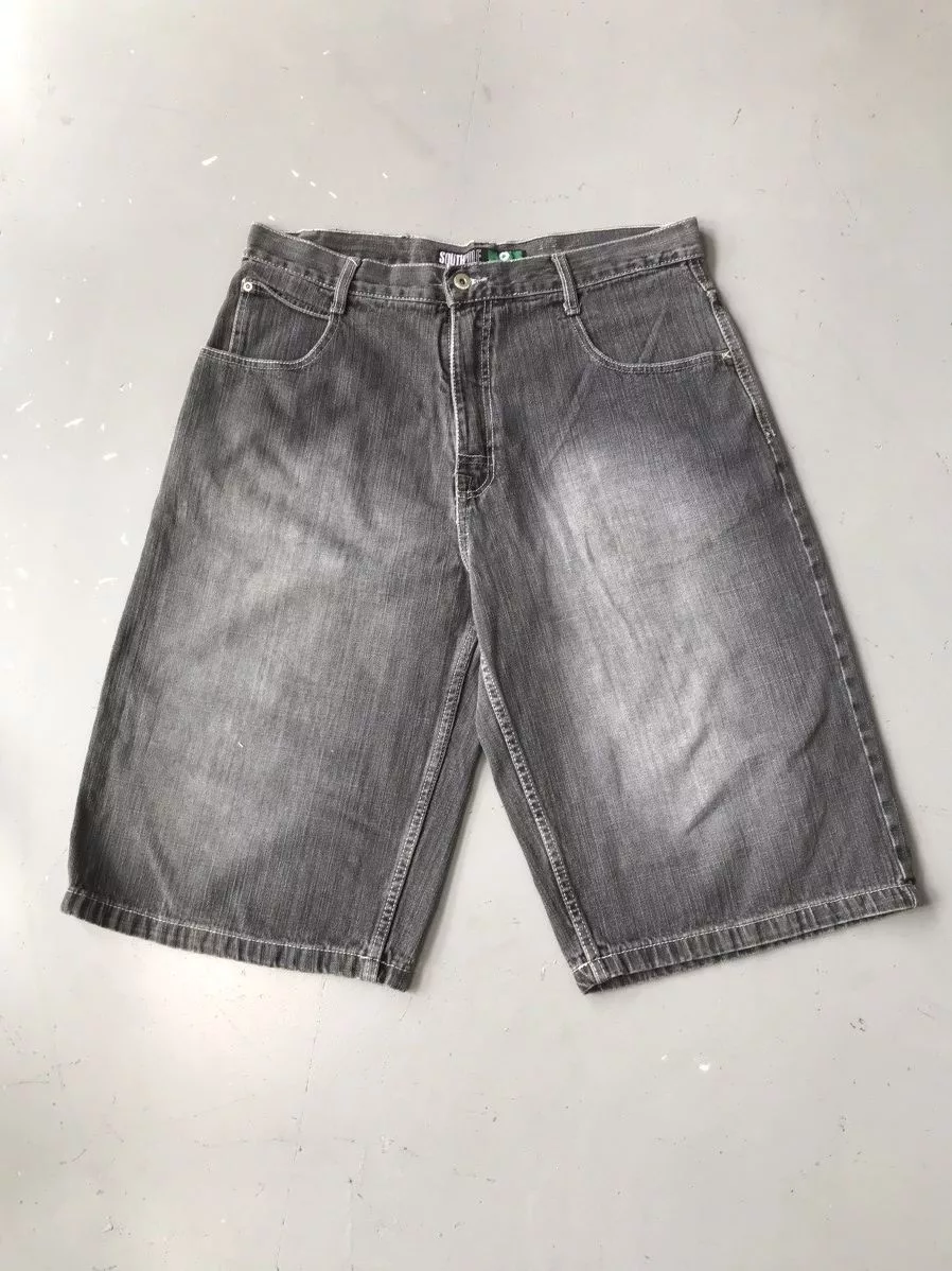 Southpole Shorts Southpole × Vintage Vintage Southpole denim short Black Streetwear