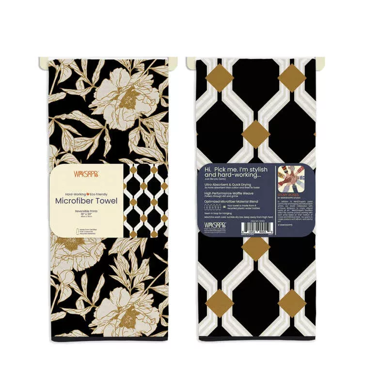 Ivory Roses Towel