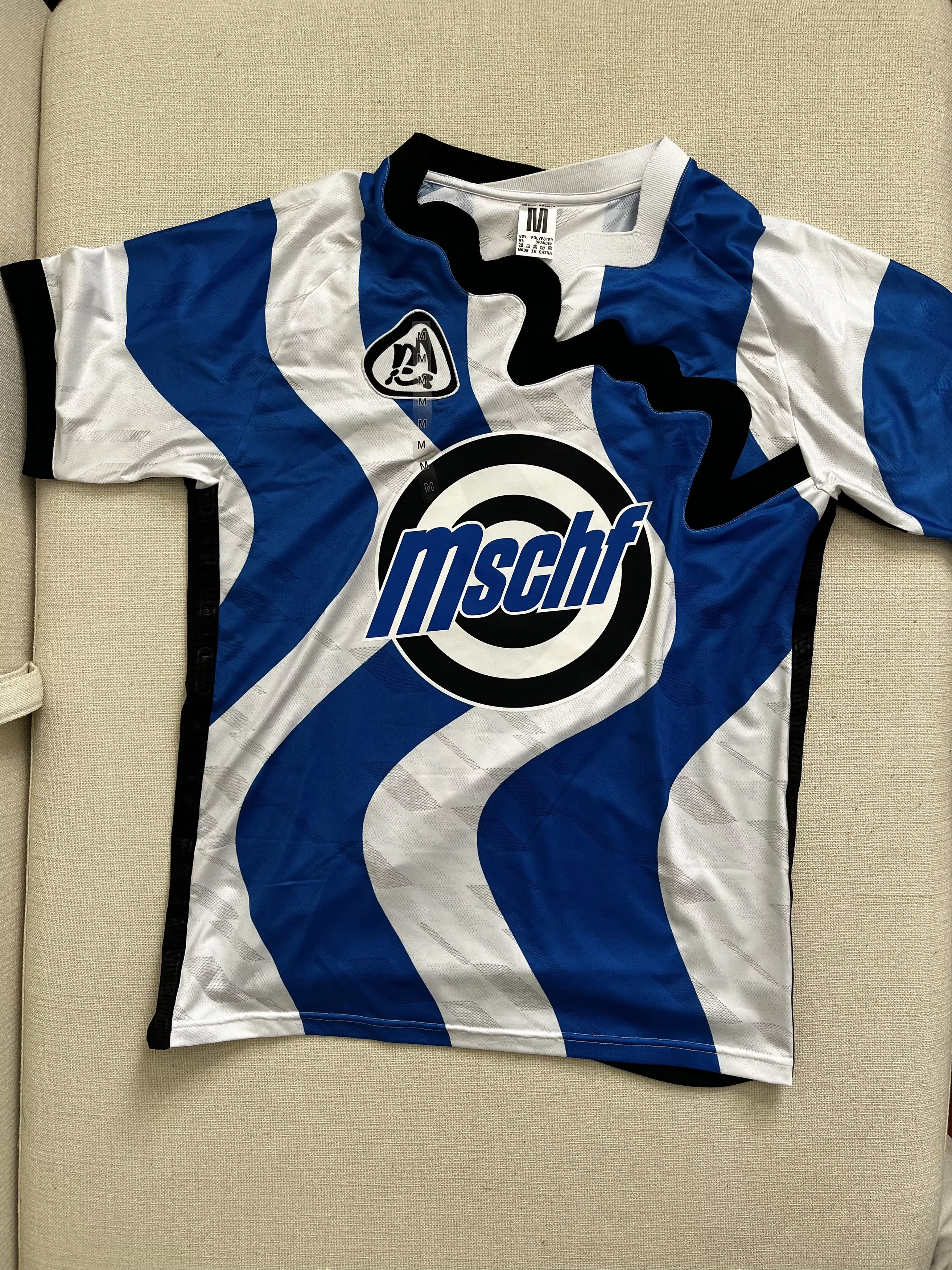 MSCHF Jerseys MSCHF WAVY JERSEY BLUE DETERGENT