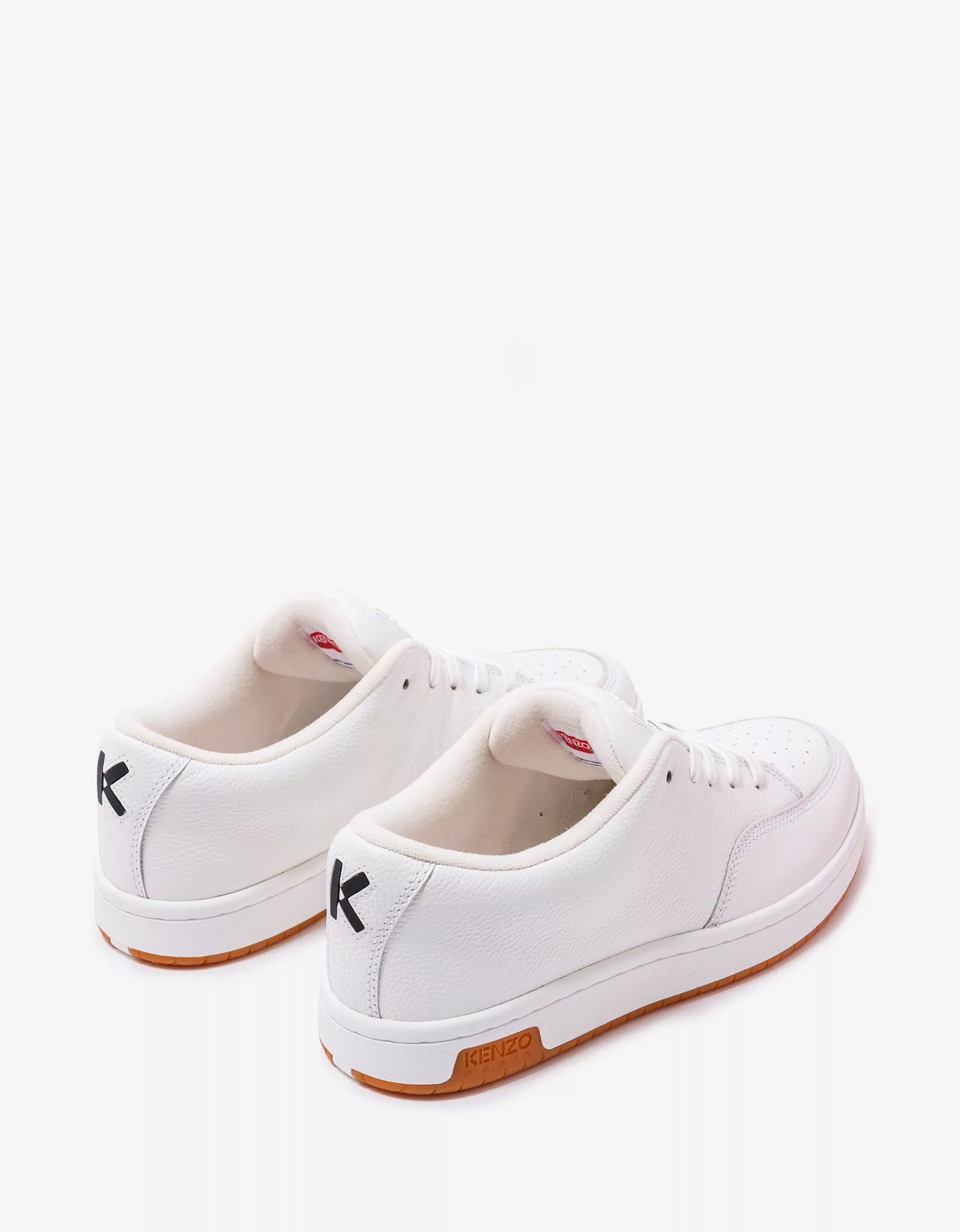 Kenzo Low Top Sneakers Off White Kenzo-Dome Trainers
