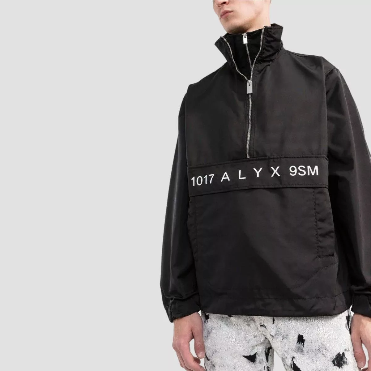 1017 ALYX 9SM Light Jackets 1017 ALYX 9SM Track Windbreaker Black