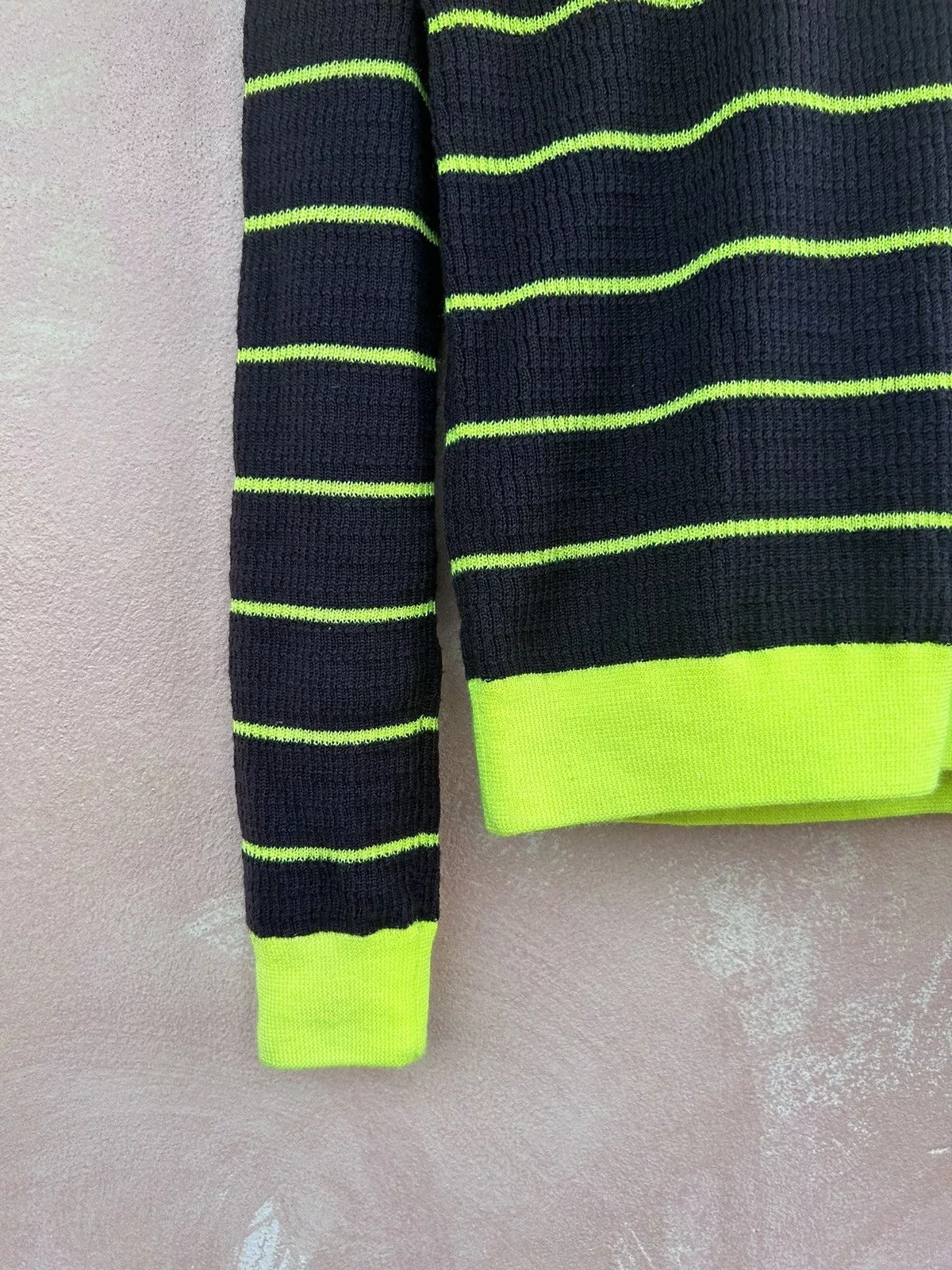 Acne Studios Sweaters Knitwear Acne Studios knitted wool striped yellow sweater knit NEW margiela marni