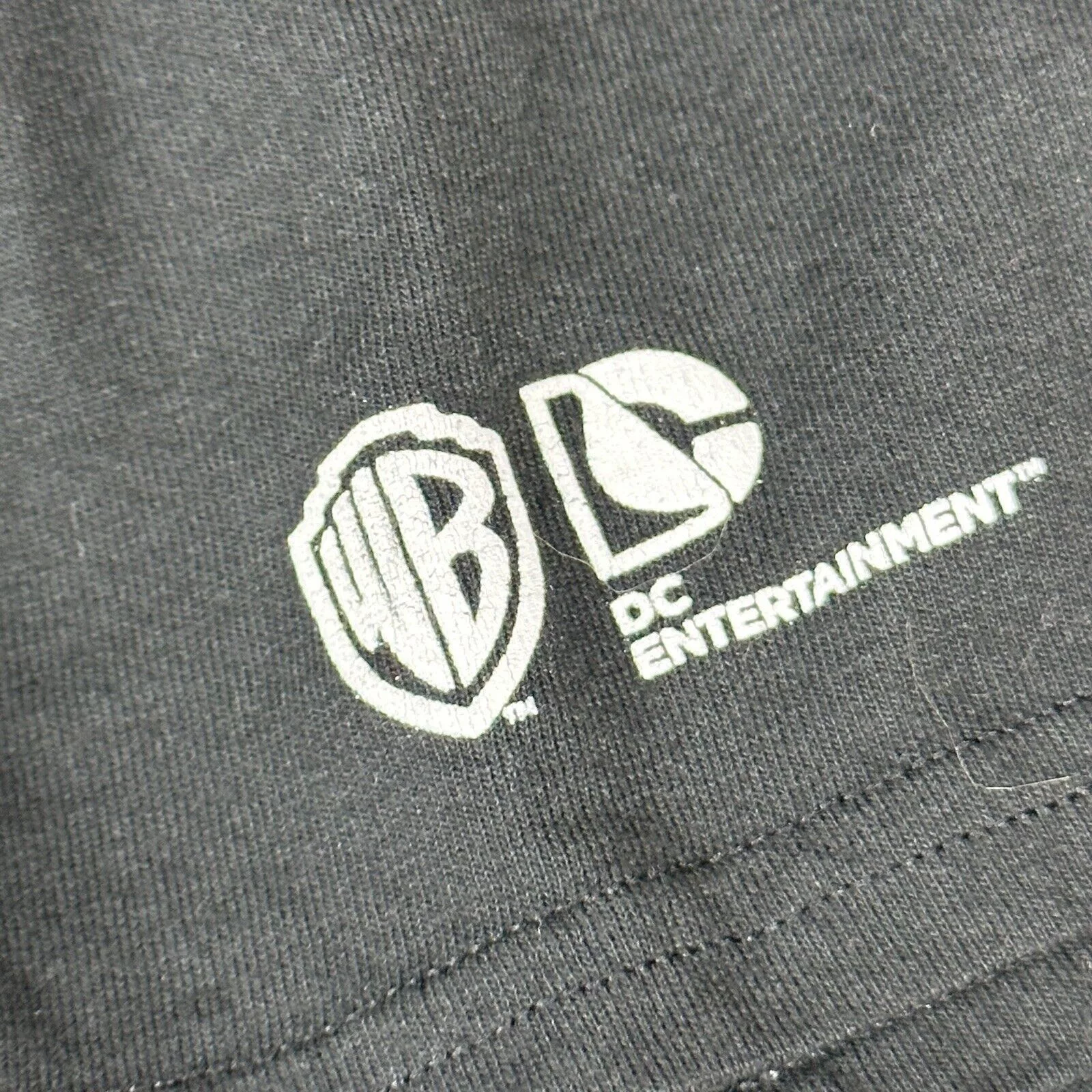 DC Comics Short Sleeve T Shirts Warner Bros DC Comics Entertainment Promo T-Shirt The Flash Black