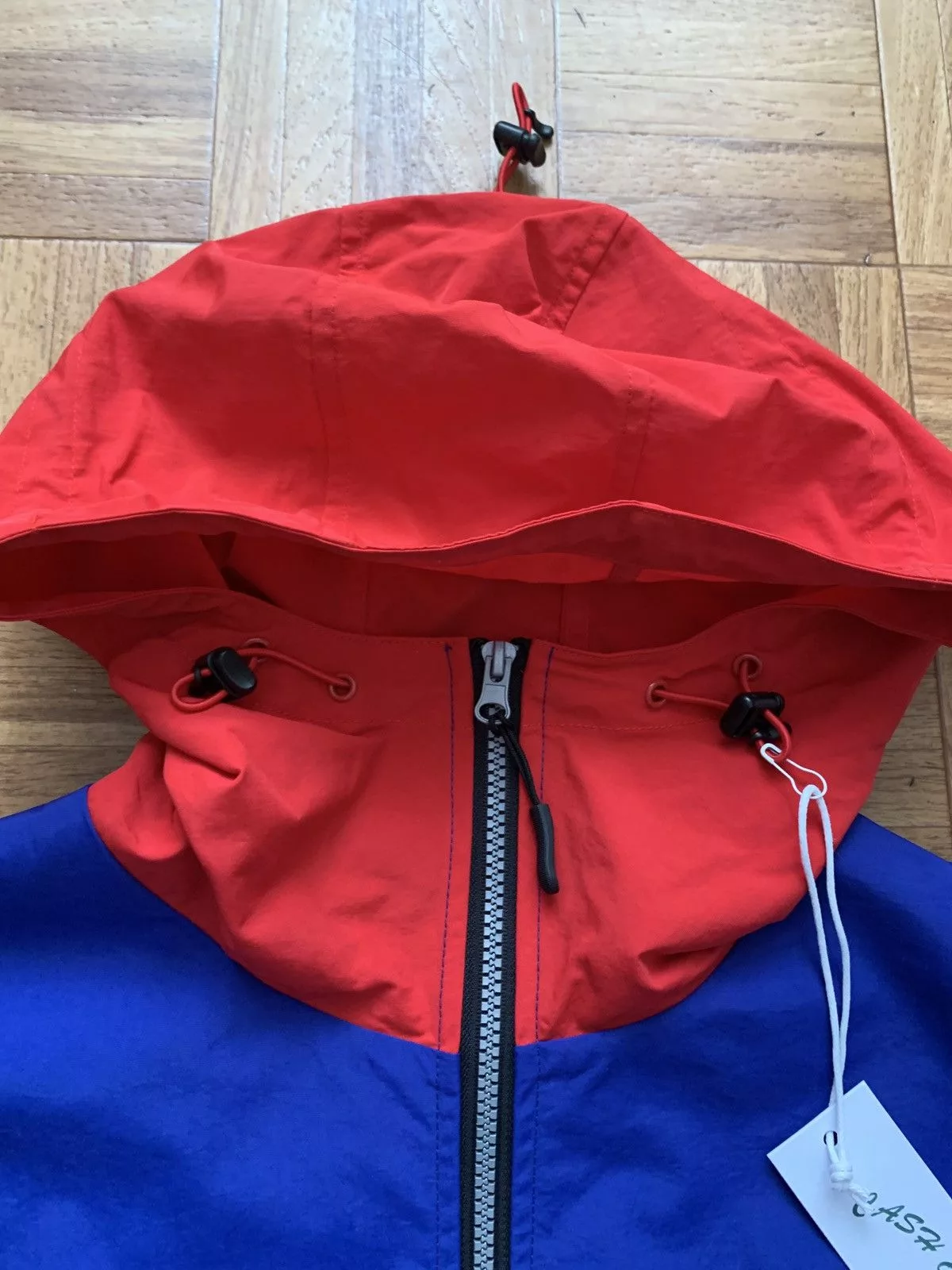 Cash Only Raincoats Cash Only Transit Nylon Jacket Blue