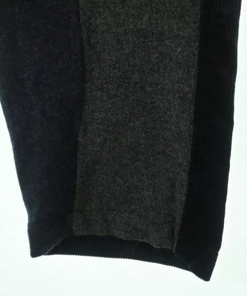 Comme des Garcons SHIRT Cropped Pants Patchwork Chino Cotton Black