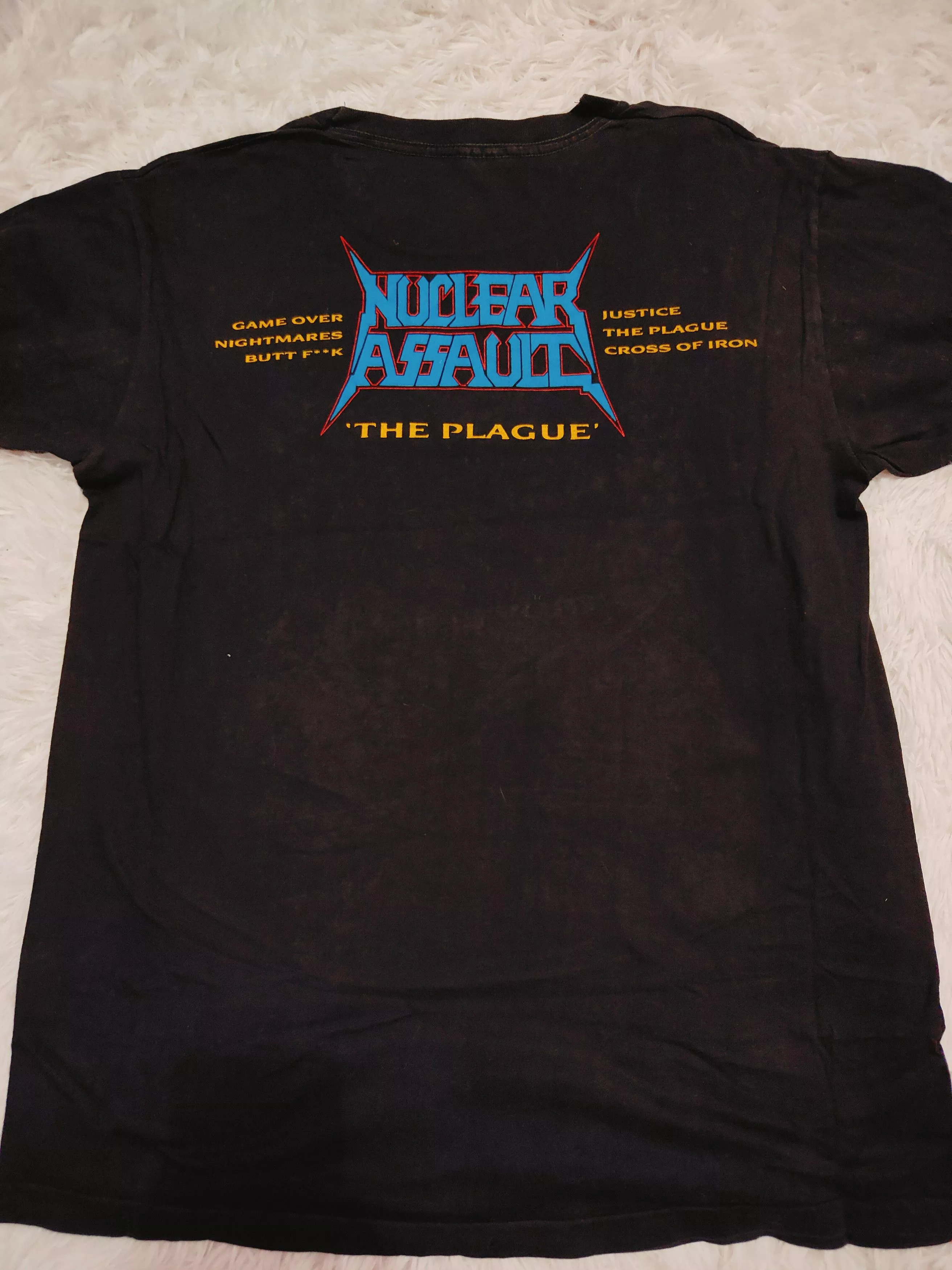 Other Shirts Button Ups Other NUCLEAR ASSAULT VINTAGE 90S Black