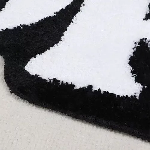 Designer Miscellaneous Designer 60cmX70cm Its OK Soft Rug Gray