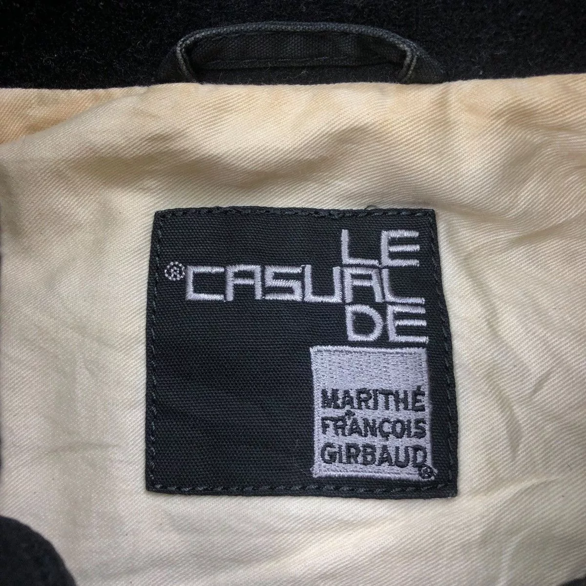 Marithe + Francois Girbaud Heavy Coats Marithe + Francois Girbaud × Vintage Pick!! Vtg MARITHE FRANCOIS GIRBAUD x Le Casual De Wool Coat Black