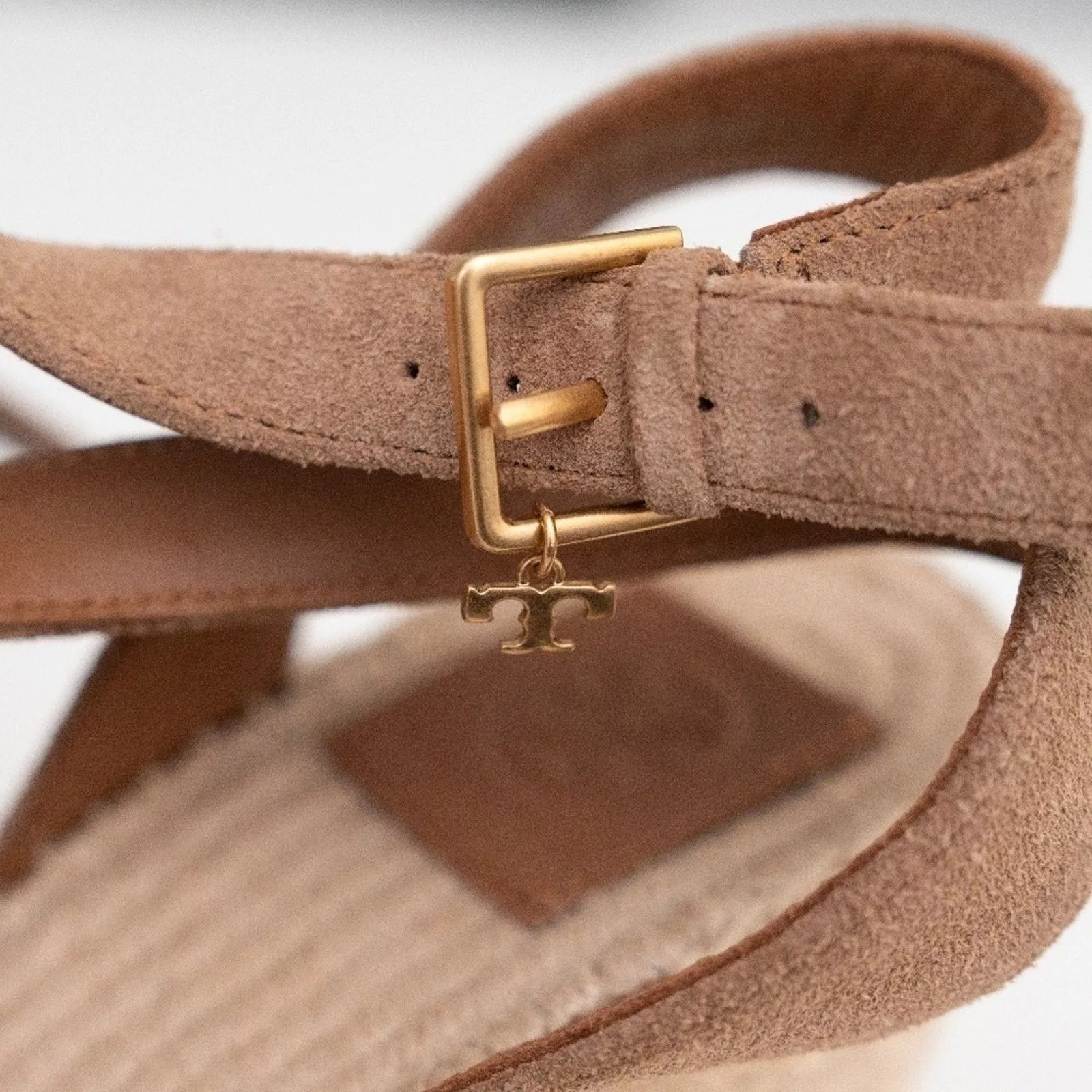 Tory Burch Sandals Tory Burch. New! Laurel Wedge Espadrille Brown