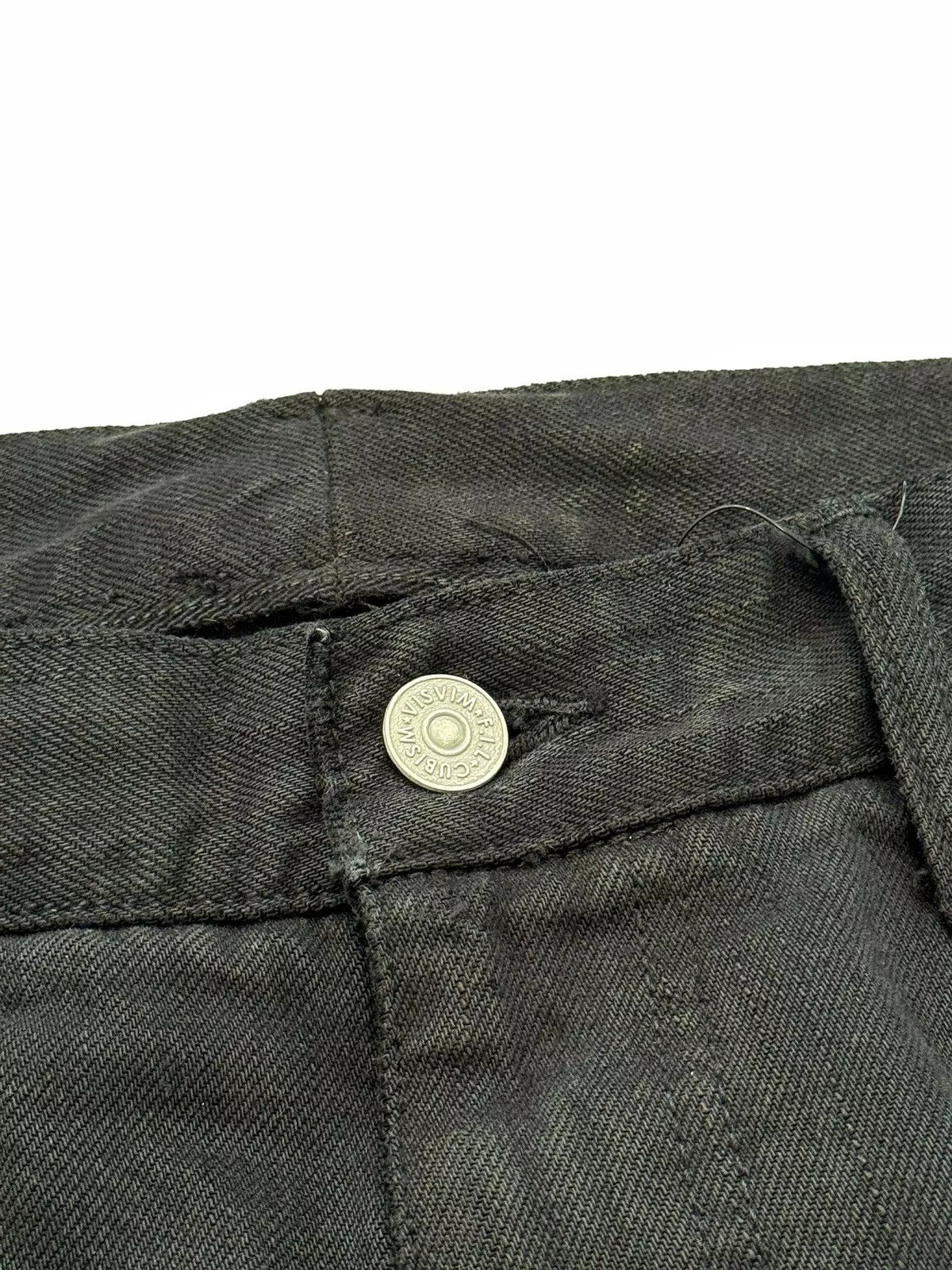 Visvim Denim Visvim SS20 Dmgd 12D17 Social Sculpture Distressed Denim Black
