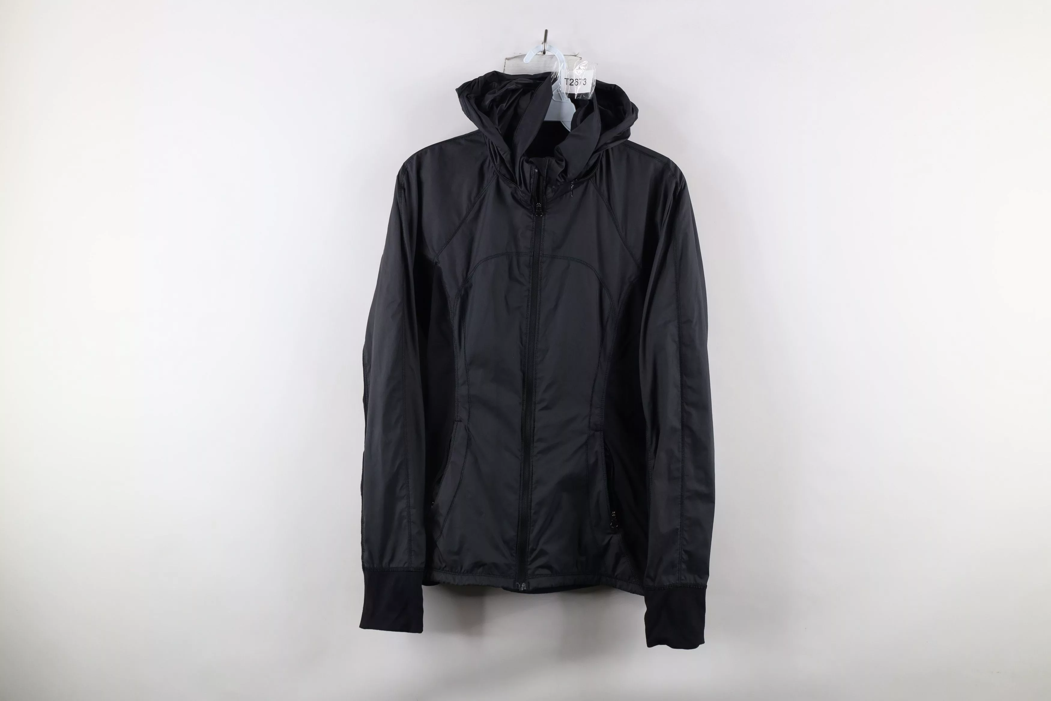 Lululemon Jackets Lululemon × Vintage Lululemon Hooded Full Zip Running Jacket Windbreaker Black