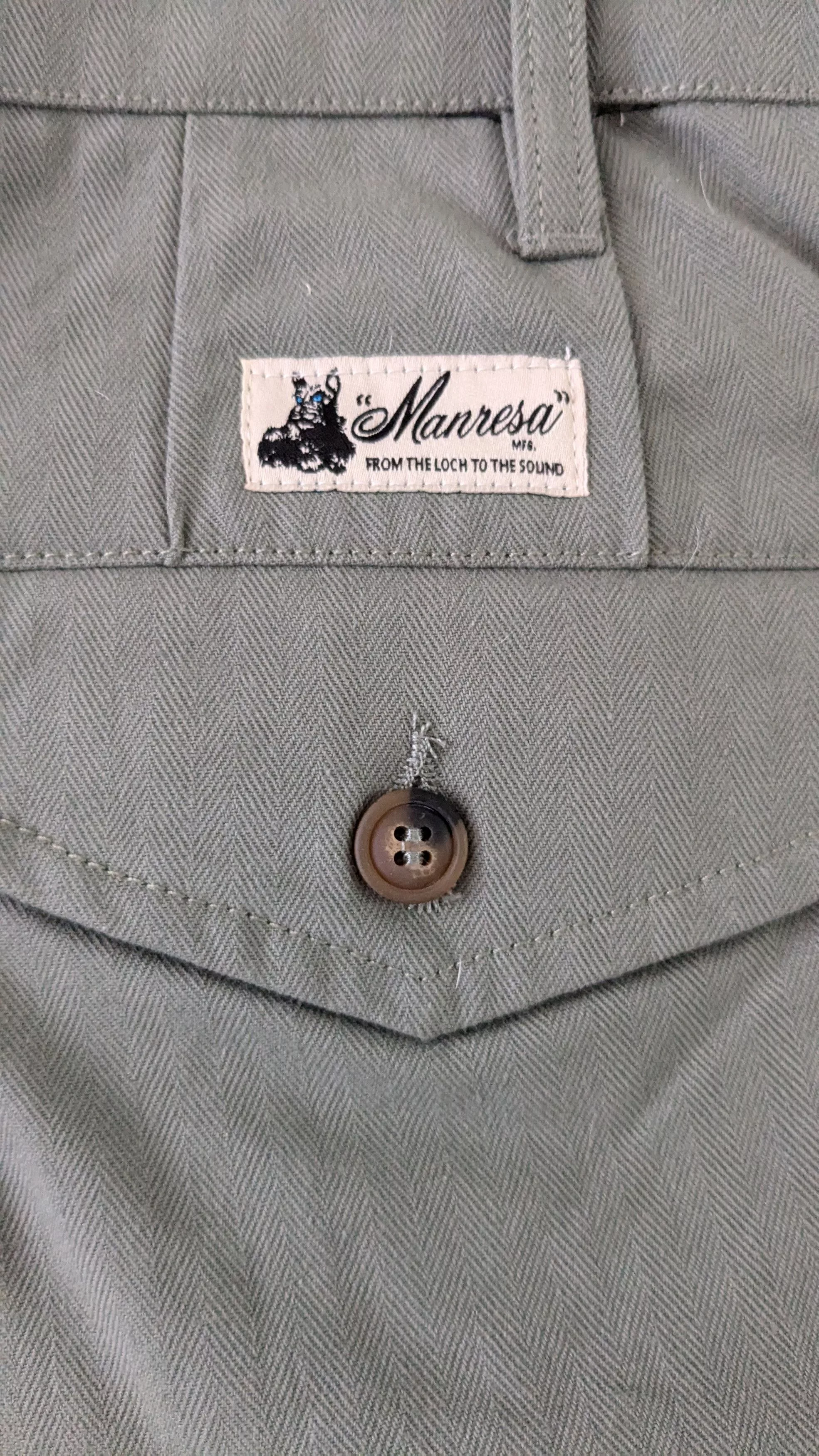 Manresa Casual Pants Manresa Louis pants Green