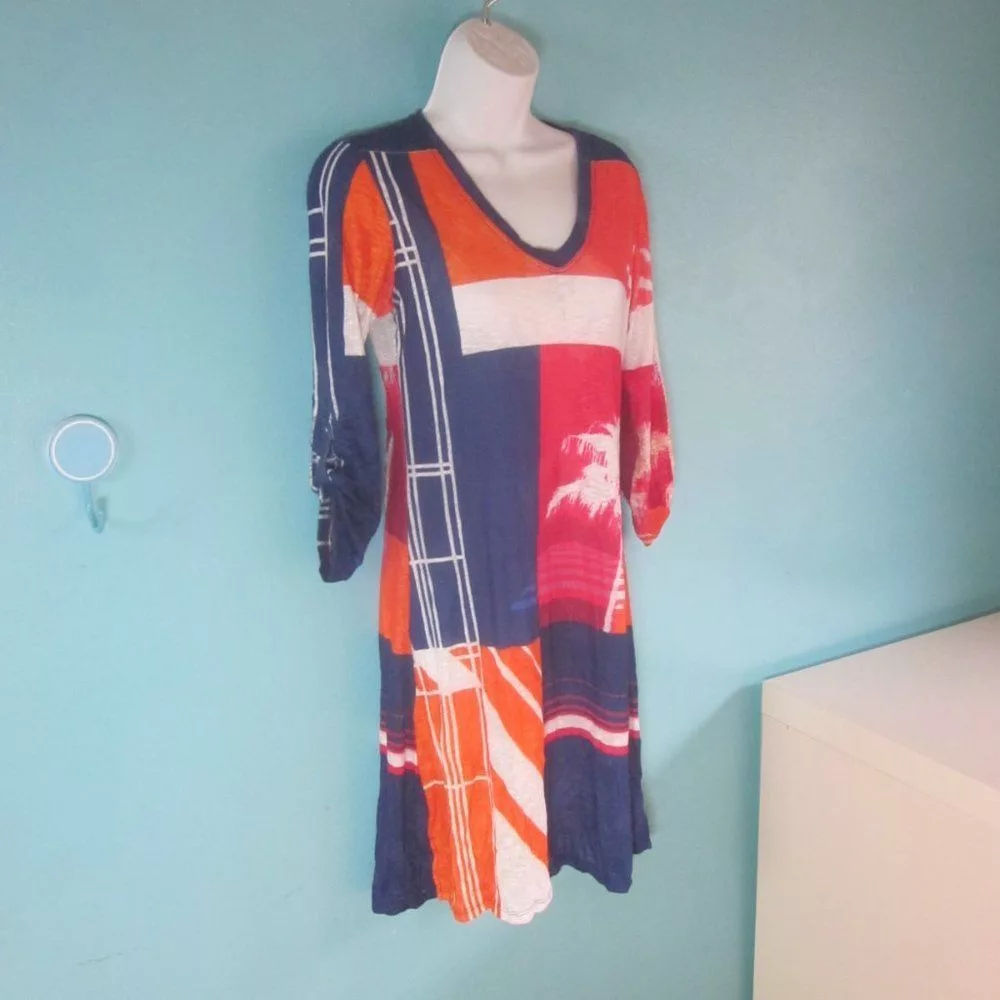Other Midi Dresses Other David Cline Dress "Bali" Size M Blue
