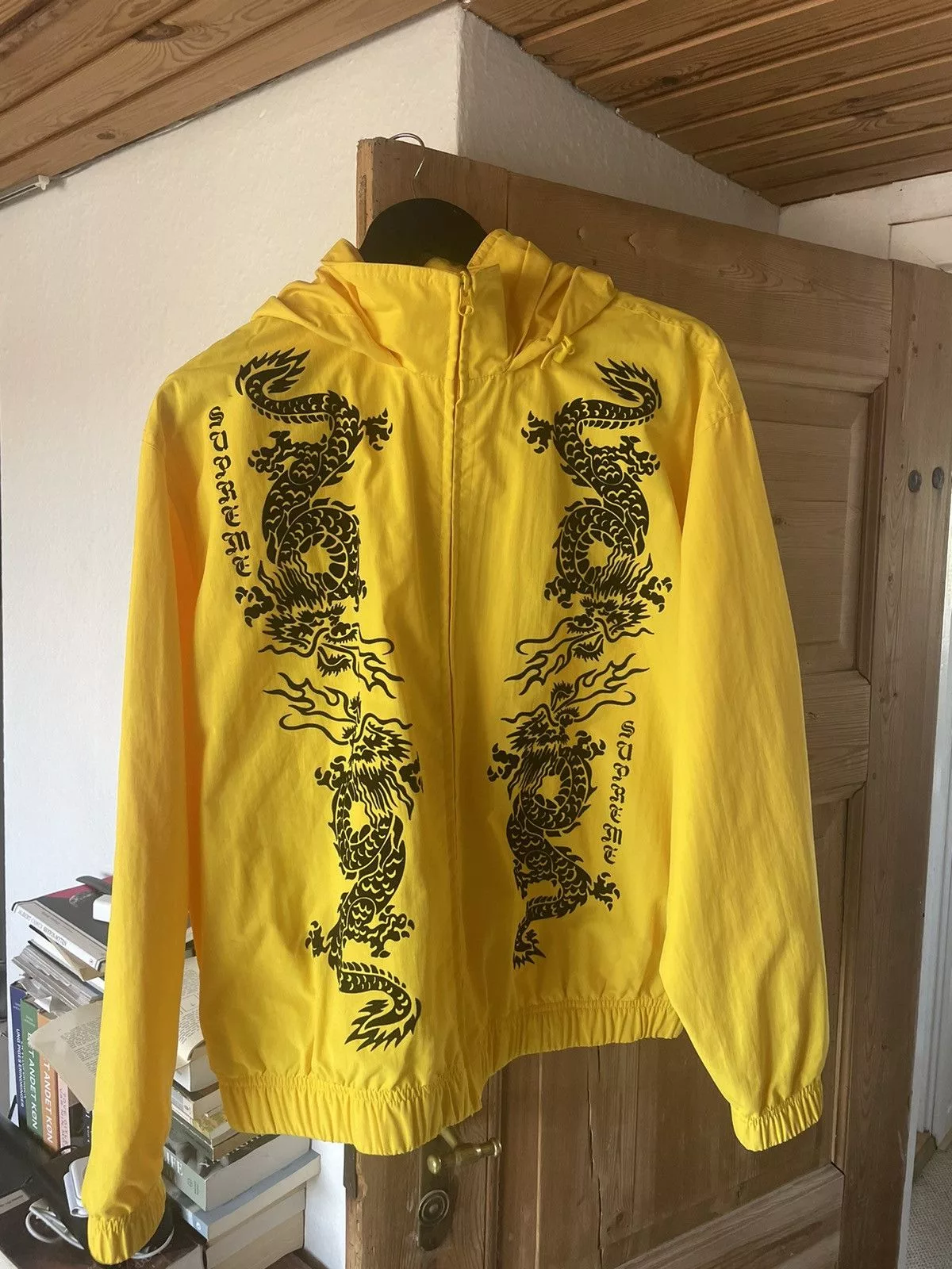 Supreme Light Jackets Supreme Dragon Track Jacket Yellow