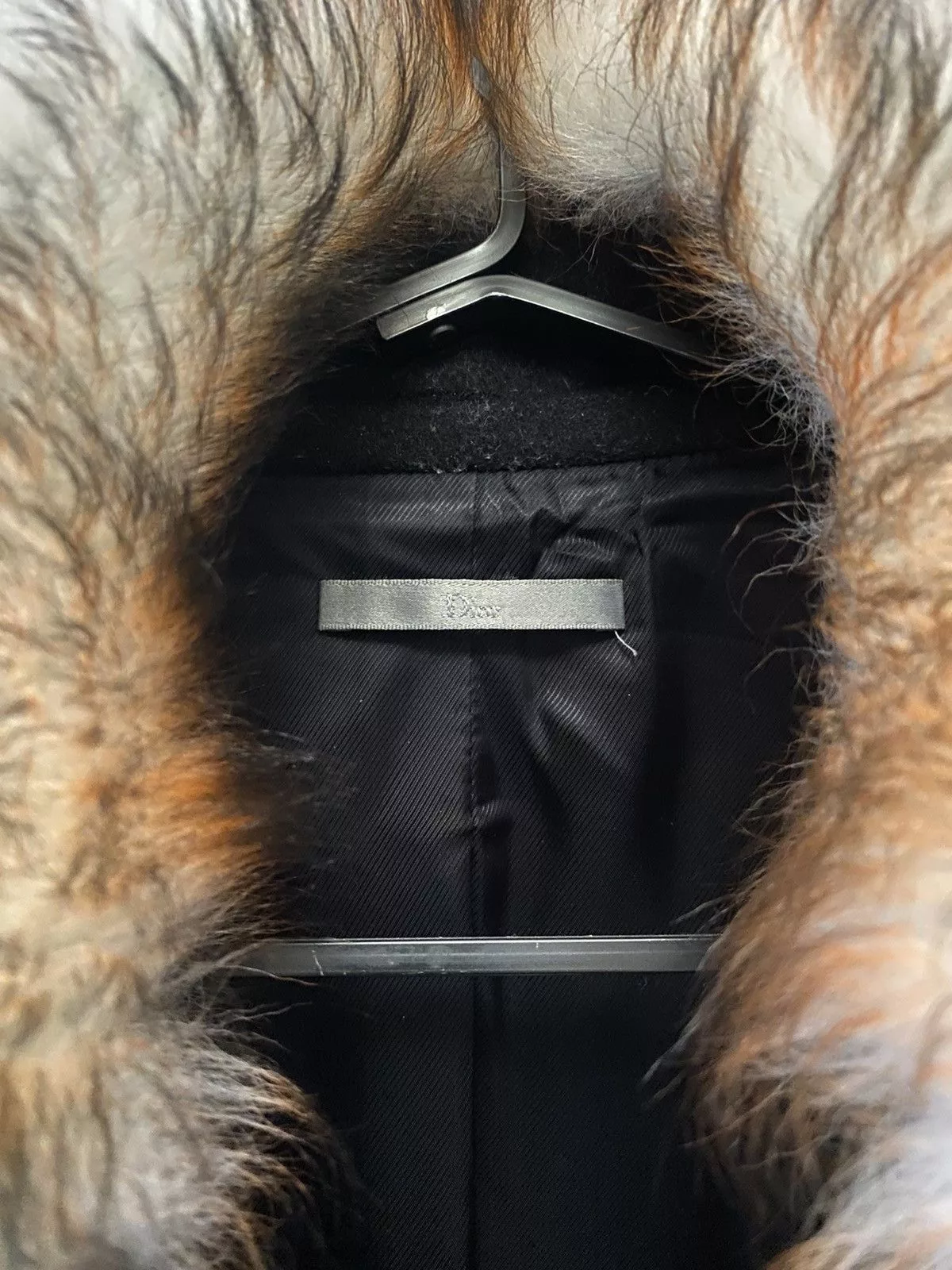 Dior Bombers Dior FW17 Fur Collar Jacket Black