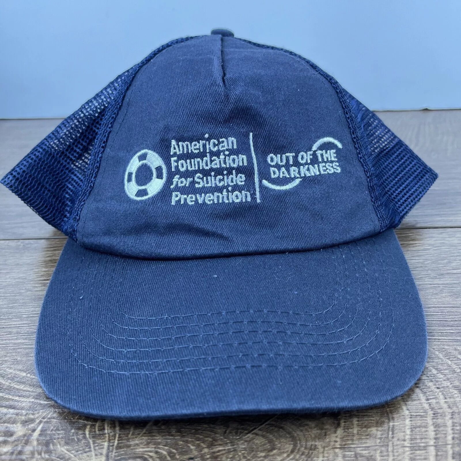 Other Hats Other American Foundation for Suicide Prevention Blue Hat Adjustab
