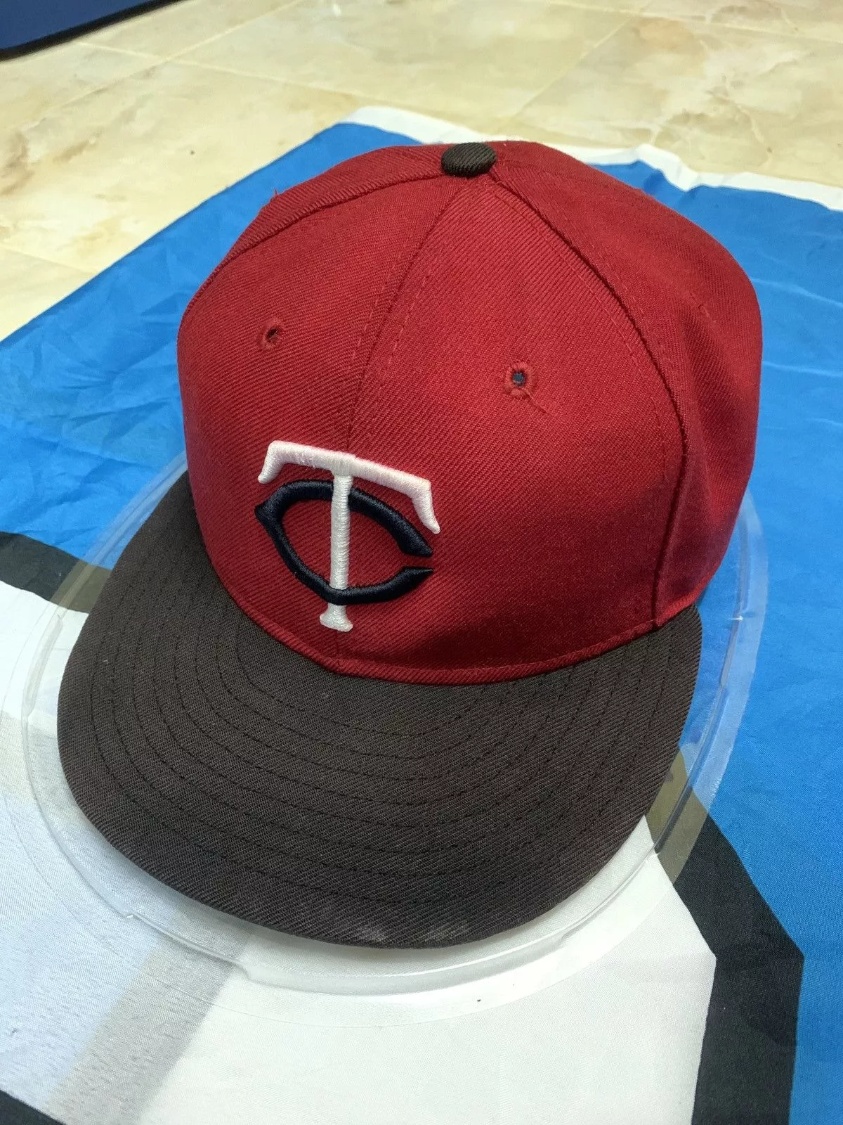New Era Hats Vintage New Era MLB TC Team Baseball Fullcap/Hat Red