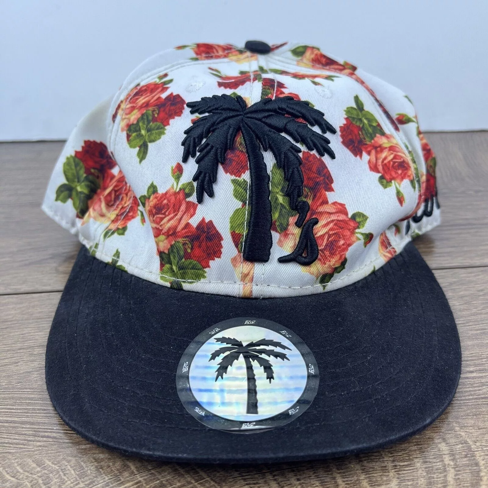 Other Hats Other Palm Tree Hat Palm Trees White Hat Adjustable Adult Size Hat