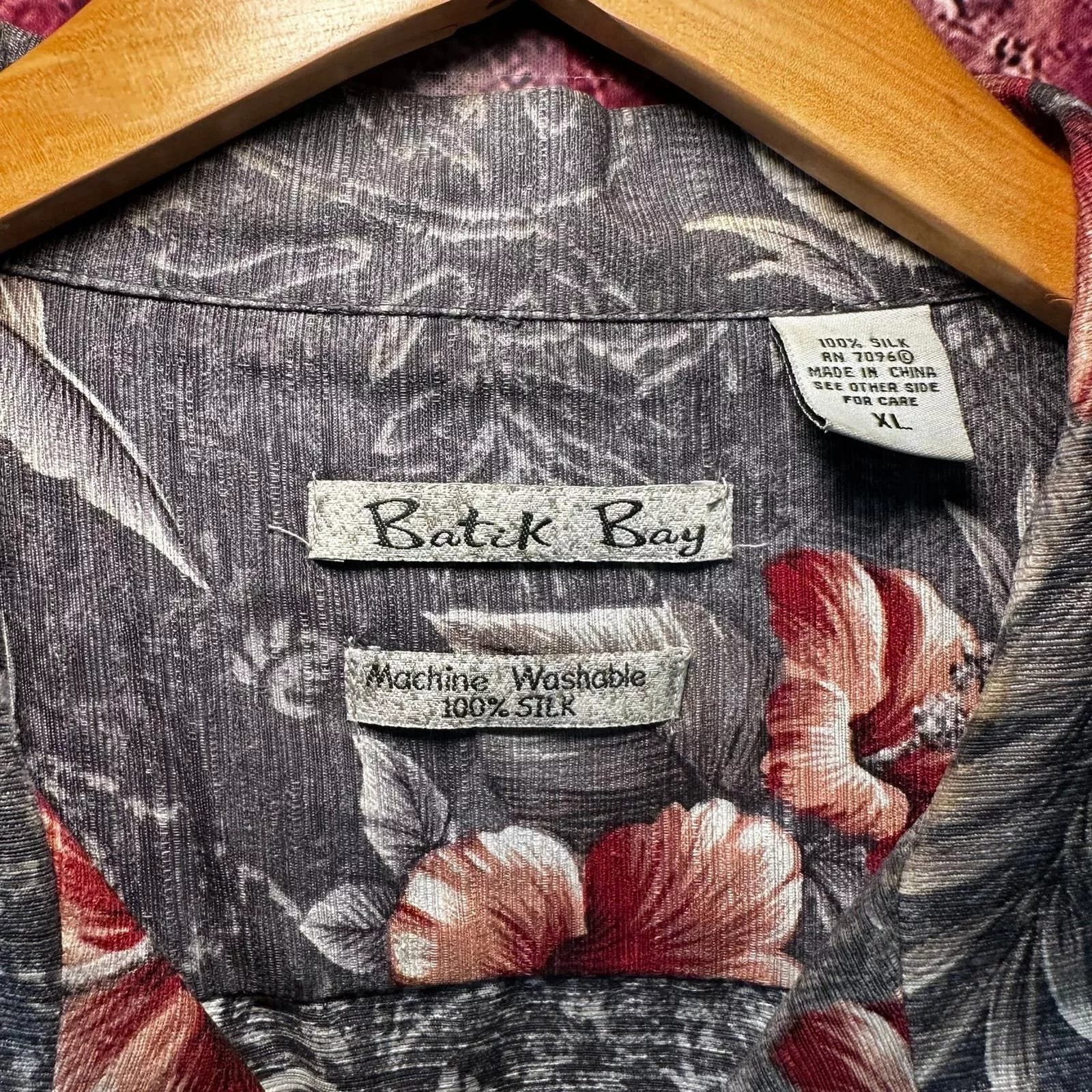 Batik Bay Shirts Button Ups batik bay Hawaiian button-down short sleeve Multi