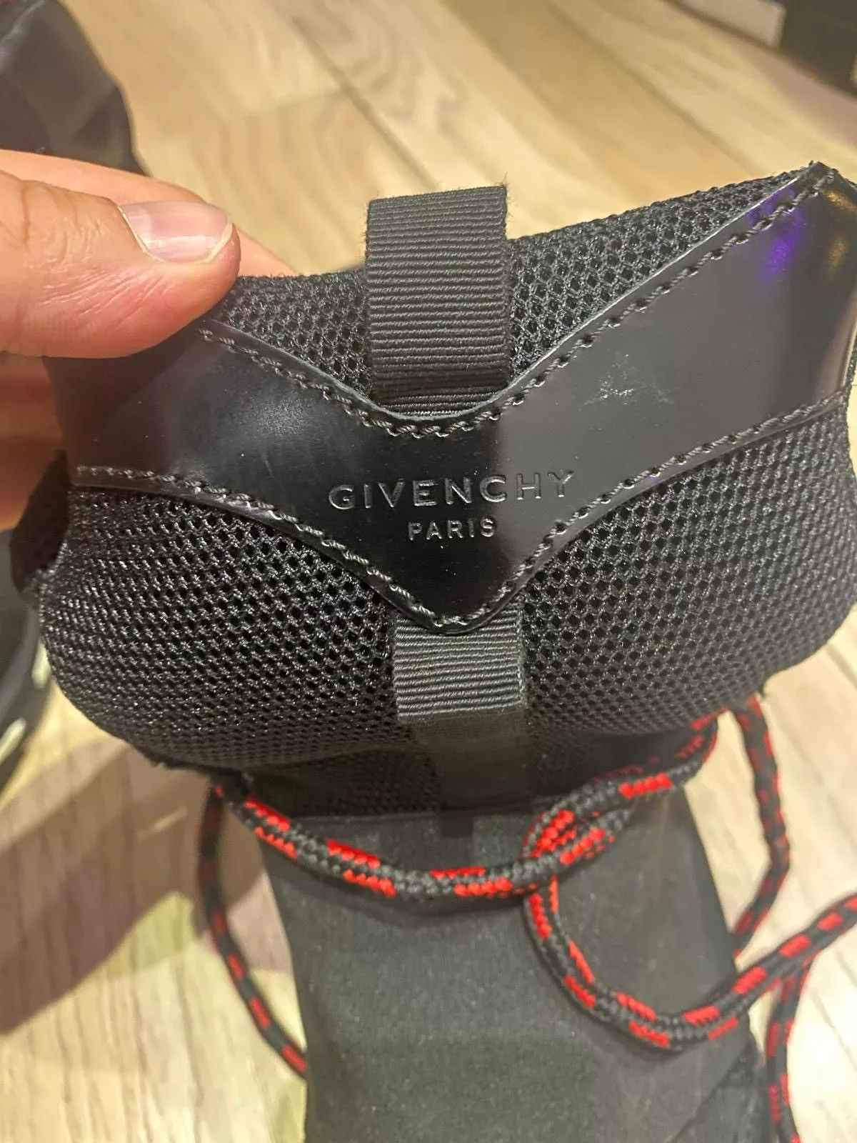 Givenchy Boots Givenchy Leather Hiking Boots Black