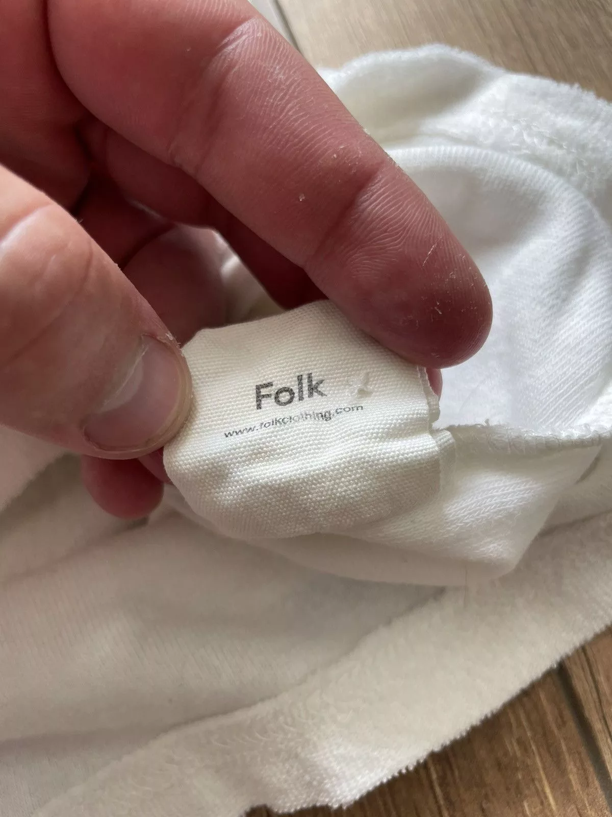 Folk Polos Polo Folk 4 white size L