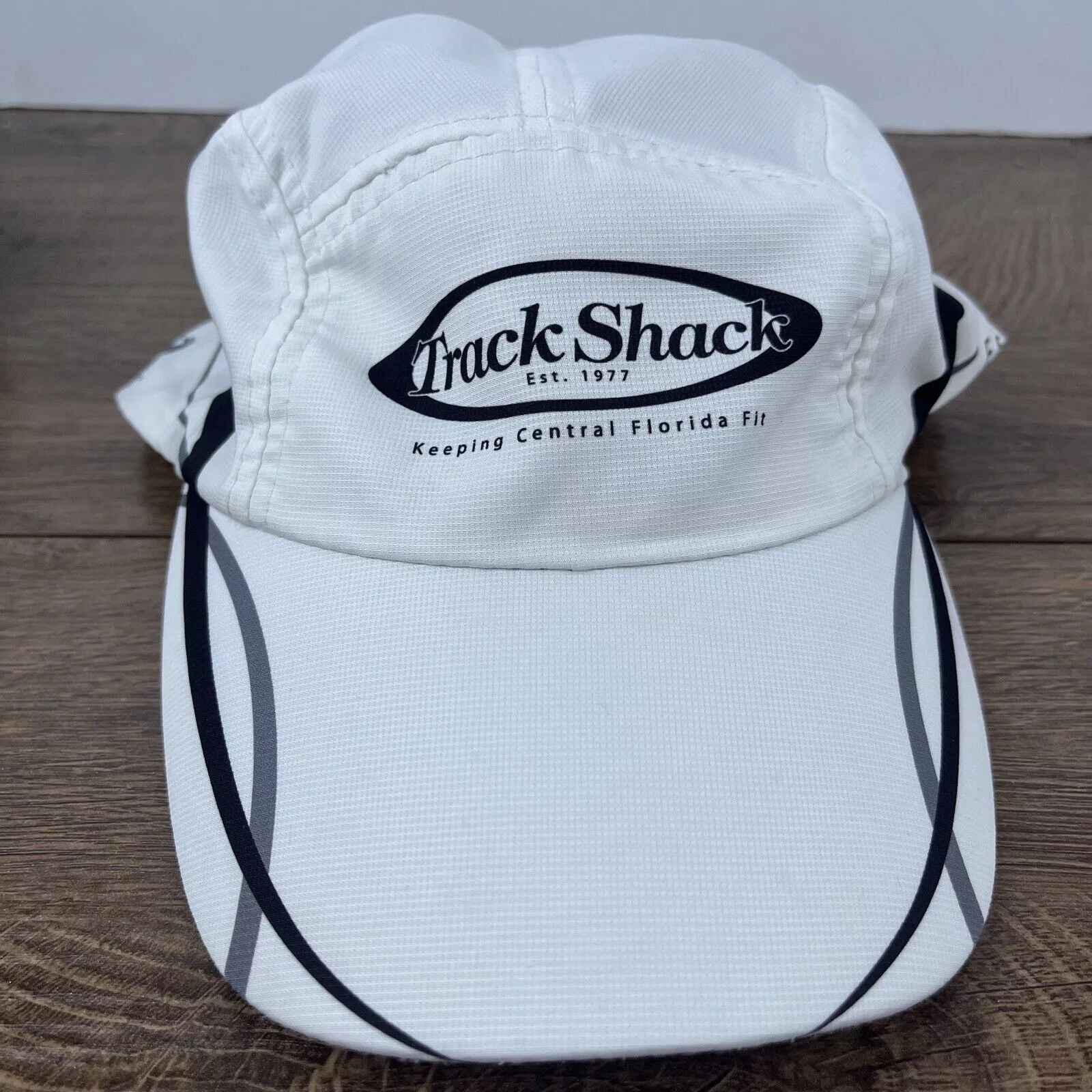 Other Hats Other Track Shack Hat Central Florida White Cap Hat Adjustable Hat