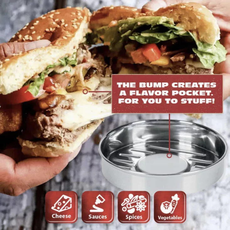 Porcelain Burger Press