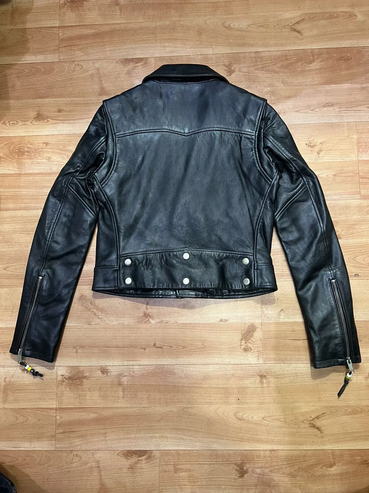 Blk Dnm Leather Jackets BLK DNM LEATHER JACKET 1 BLACK